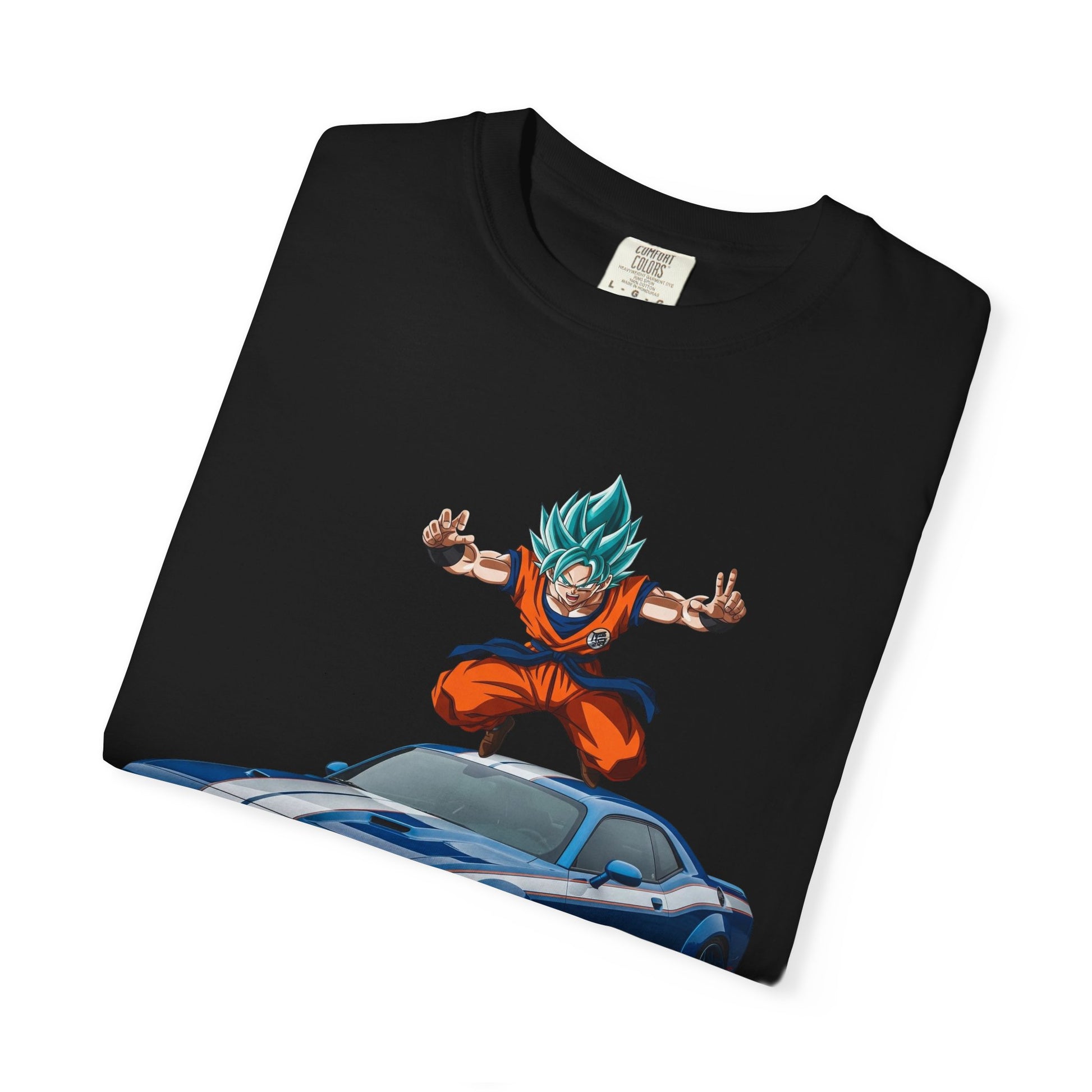 Dragon Ball Z Super Saiyan T-Shirt, Unisex Graphic Tee, Anime Fan Gift, Car Enthusiast Apparel, Casual Wear, Birthday Surprise