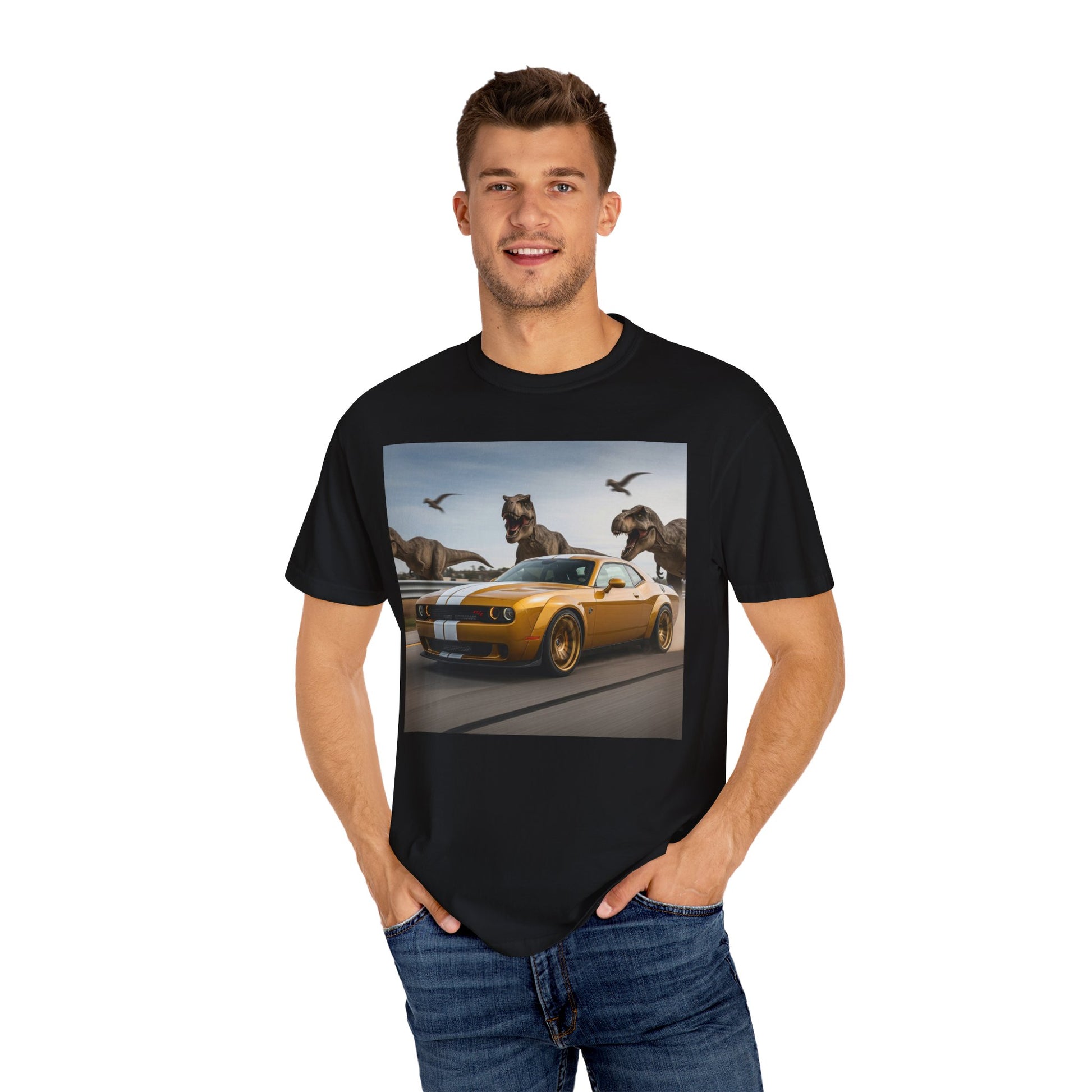 Vibrant Animal Adventure T-shirt, Graphic Tee for Car Lovers, Unique Gift for Men and Women, Fun Casual Wear, Birthday and Holiday Present