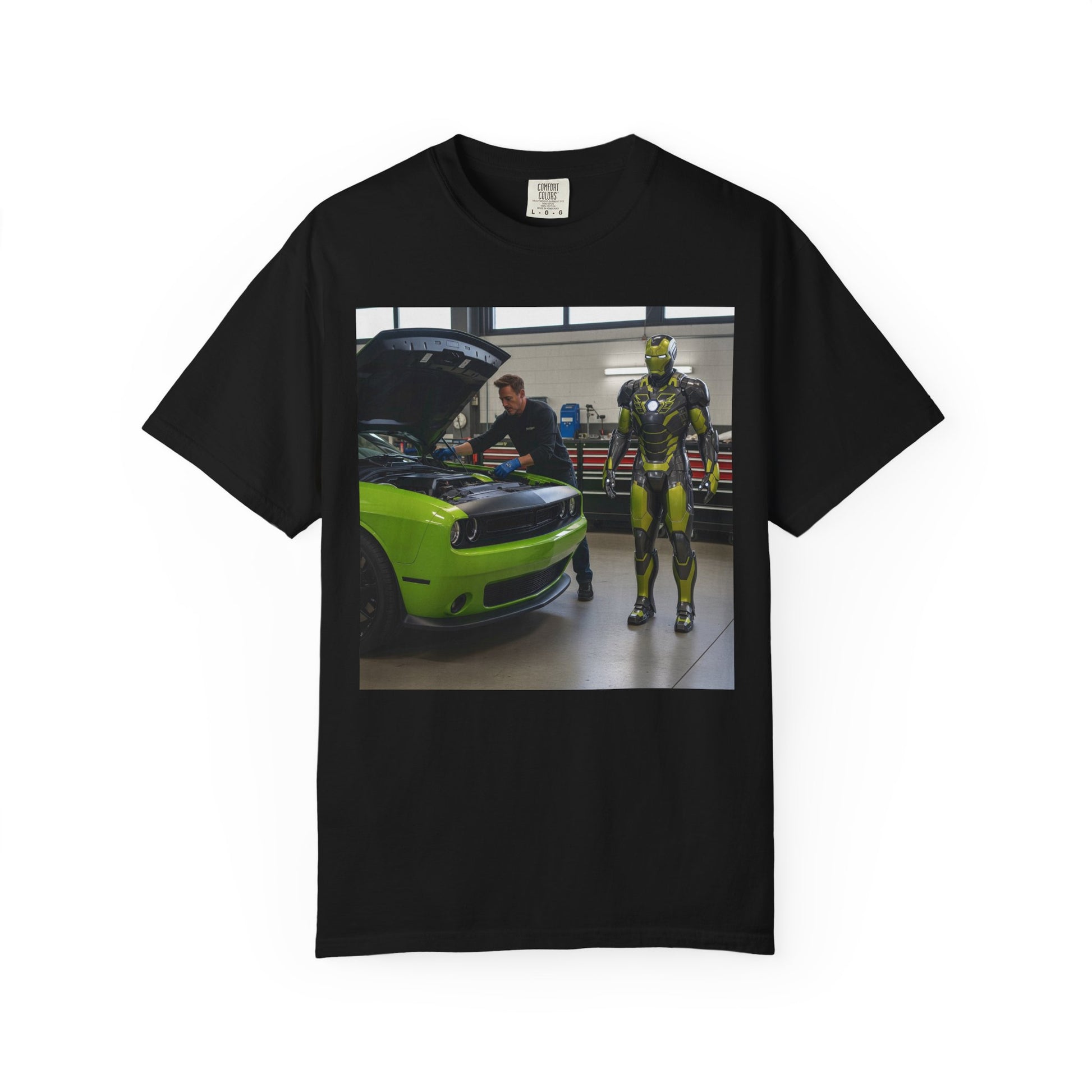 Cool Mechanic Graphic Tee, Unisex Retro Car T-Shirt, Gift for Auto Lovers, Flexible Everyday Wear, Perfect for Birthdays, Father's Day