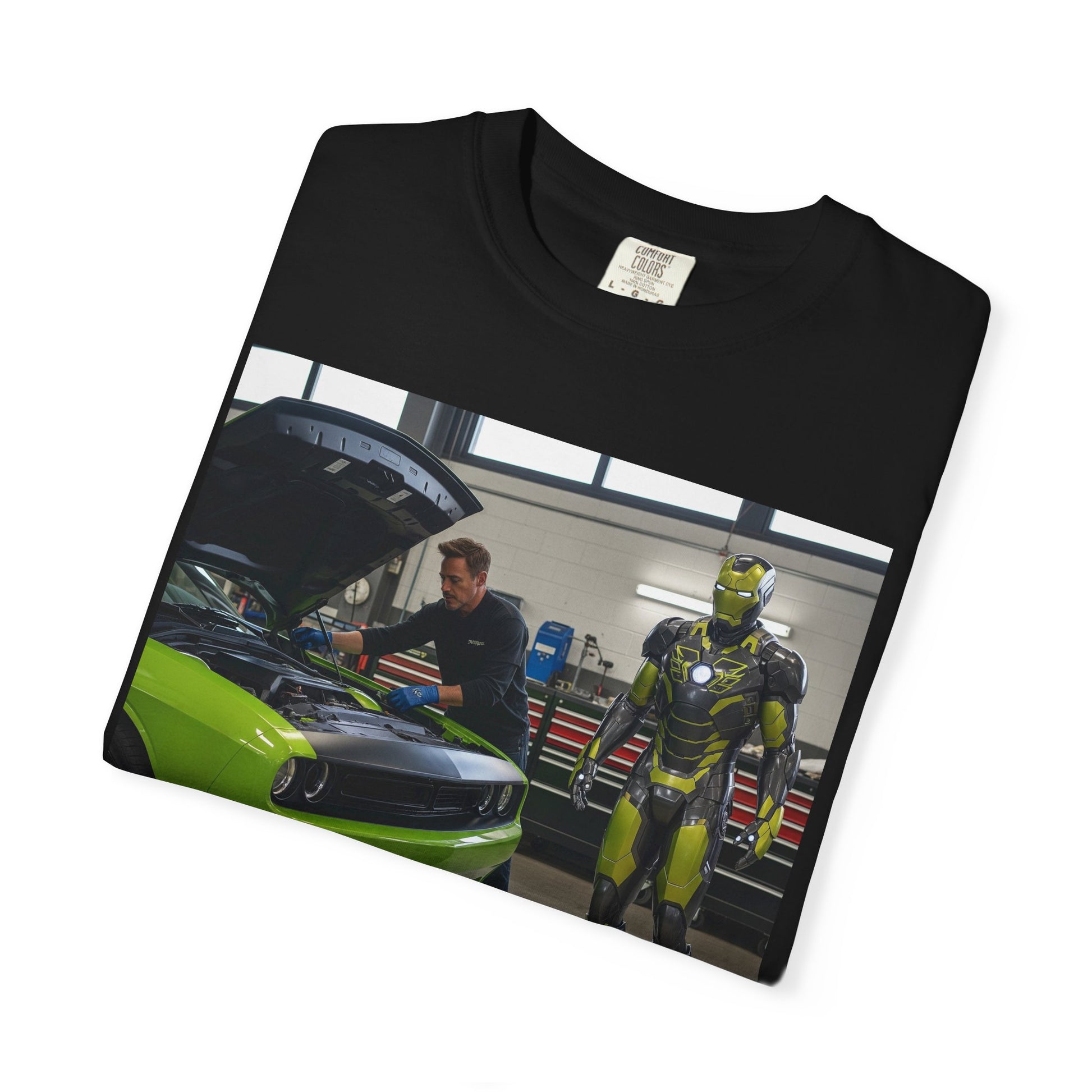 Cool Mechanic Graphic Tee, Unisex Retro Car T-Shirt, Gift for Auto Lovers, Flexible Everyday Wear, Perfect for Birthdays, Father's Day