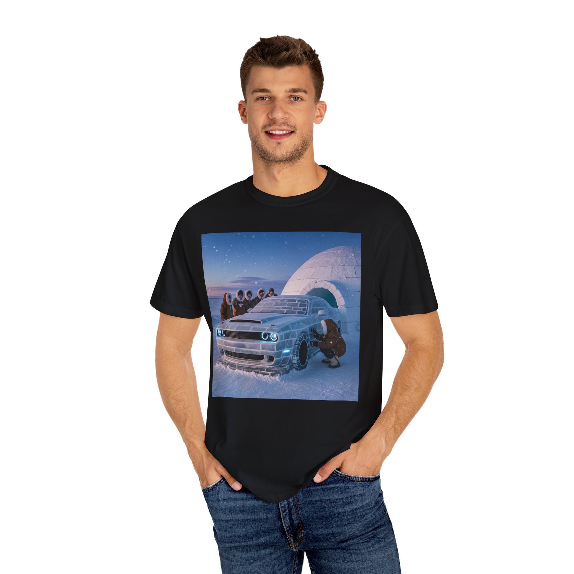 Chill Vibes Unisex T-Shirt, Cool Graphic Tee for Car Lovers, Unique Streetwear, Gift for Him, Winter Fashion, Casual Style
