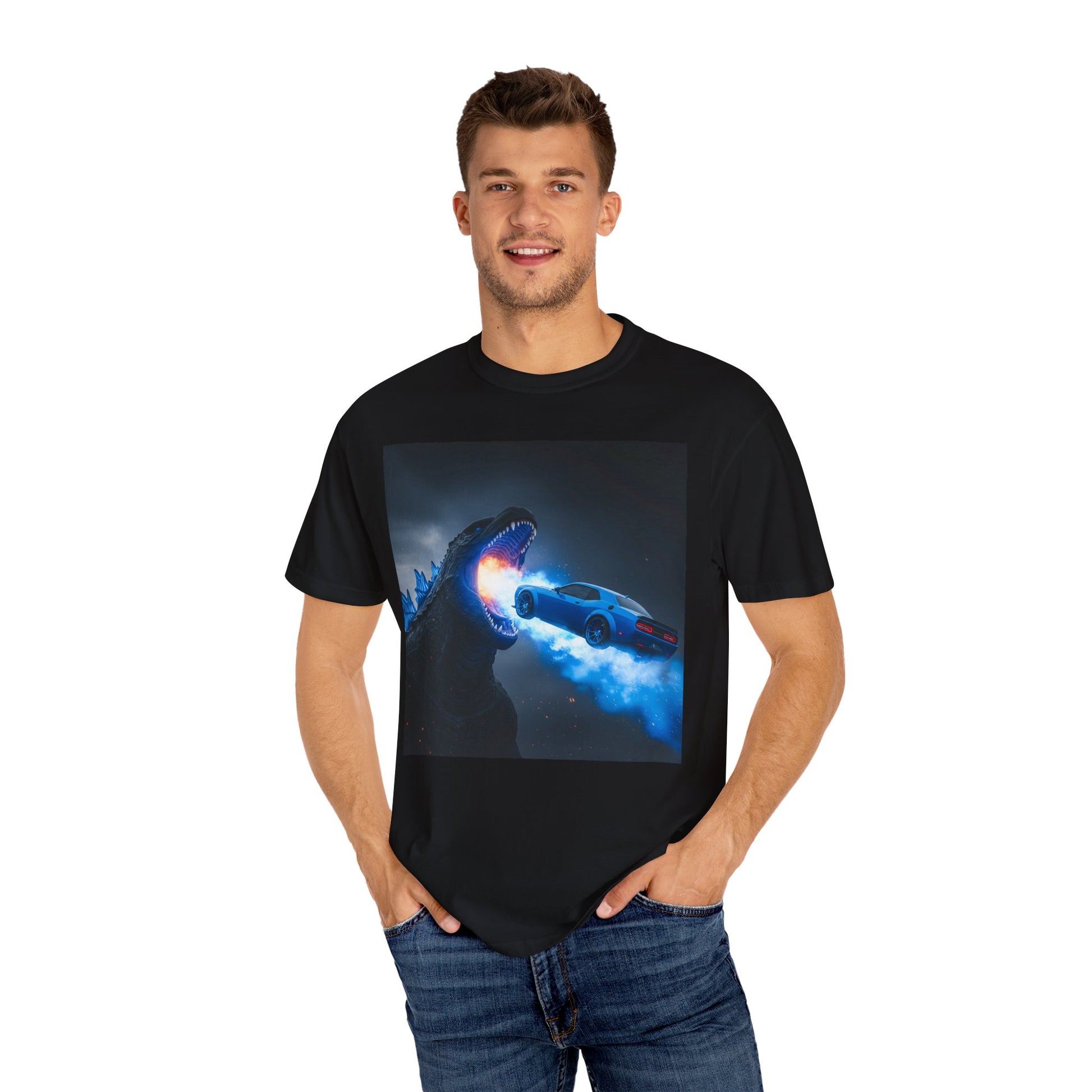 Monster-Inspired Graphic T-Shirt, Unisex Casual Tee, Festival or Pop Culture Gift, Streetwear for Fans, Unique Gift Idea
