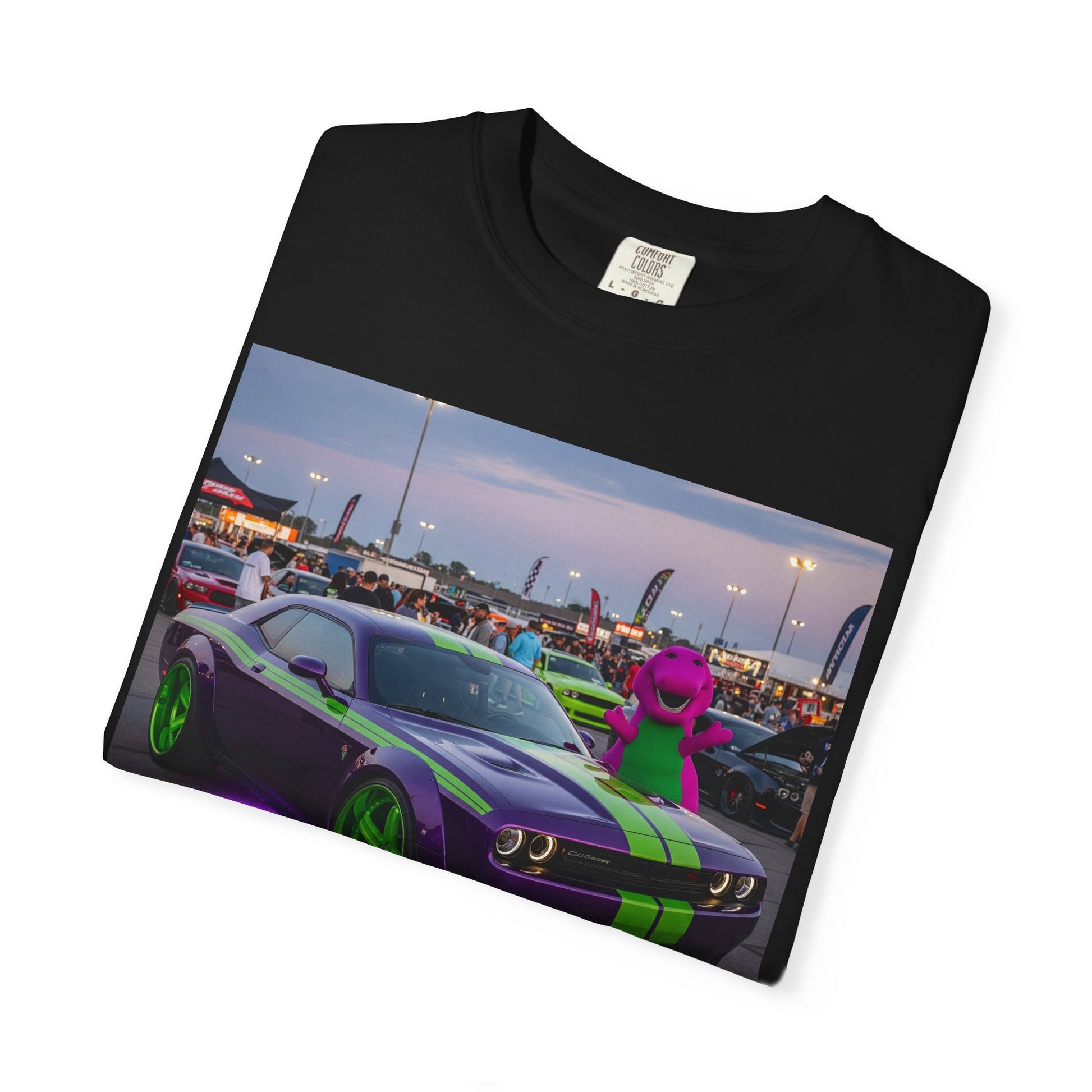 Neon Car Vibe T-Shirt, Car Enthusiast Shirt, Unisex Graphic Tee, Automotive Gift, Casual Wear, Street Style, Car Show Tee