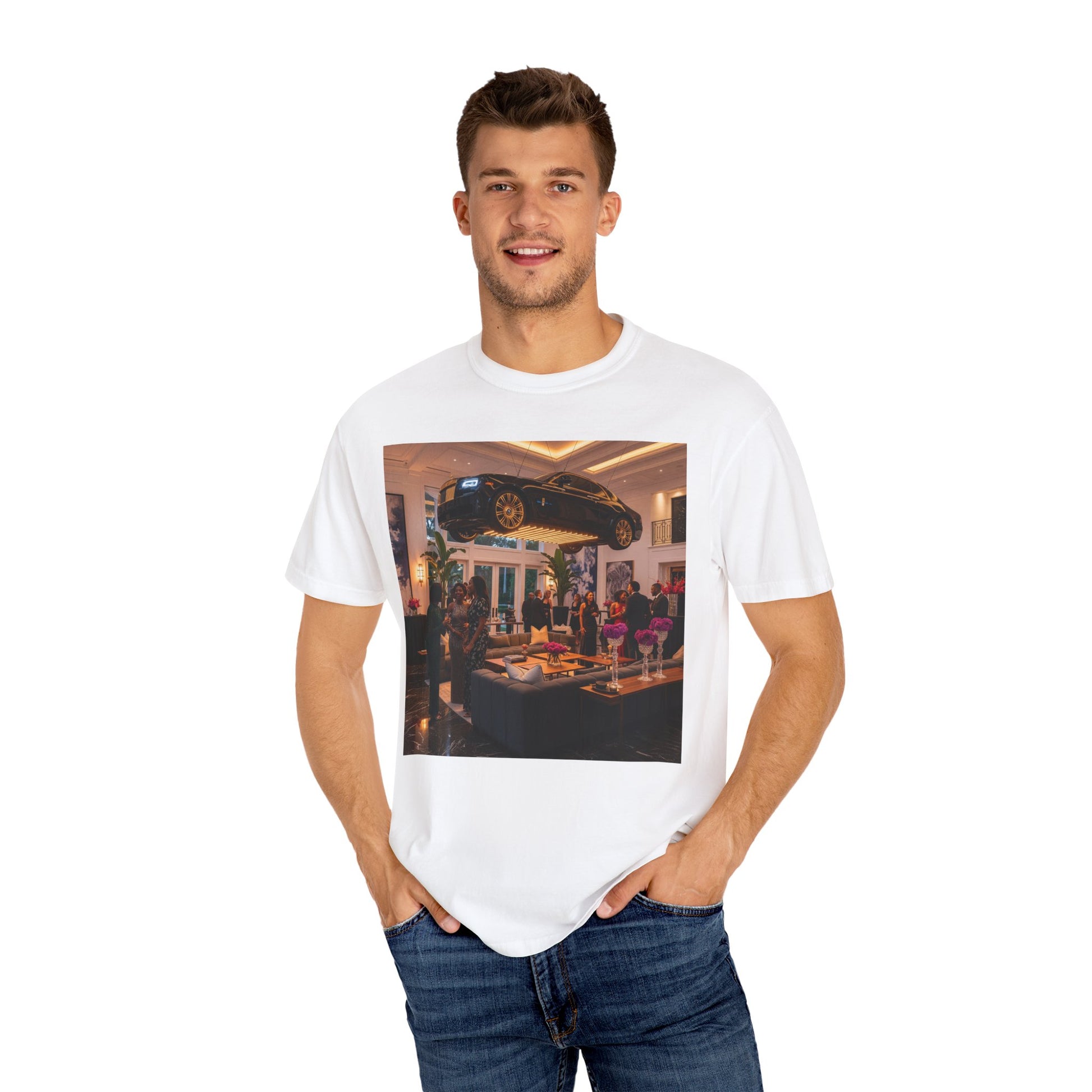 Urban Vibe T-Shirt | Car Art Tee, Unisex Graphic T-shirt, Perfect for Car Enthusiasts, Casual Daywear, Unique Gift