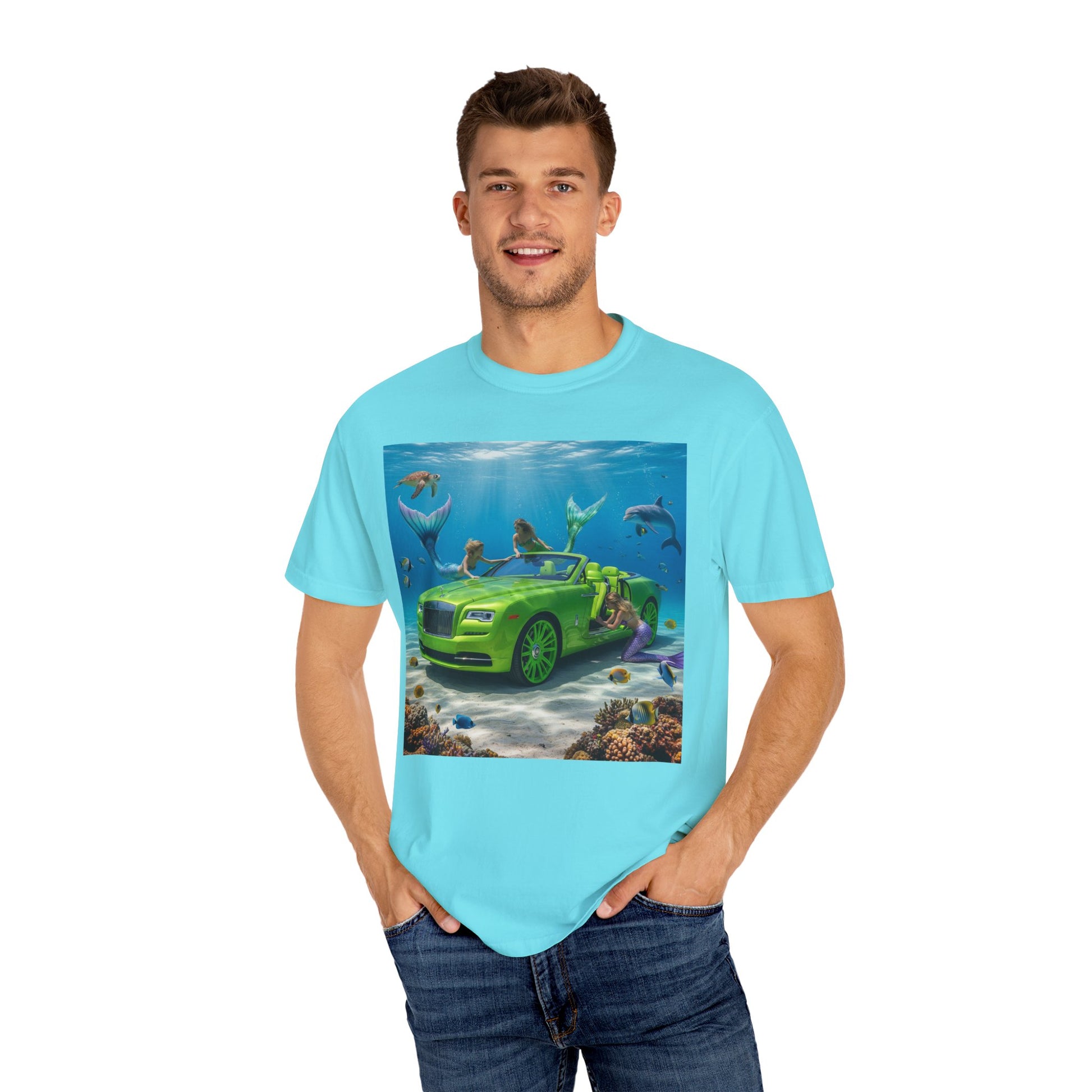 Underwater Adventure T-Shirt, Ocean Vibes Tee, Summer Style, Fun Gift for Ocean Lovers, Unique Casual Wear, Beach Party Top