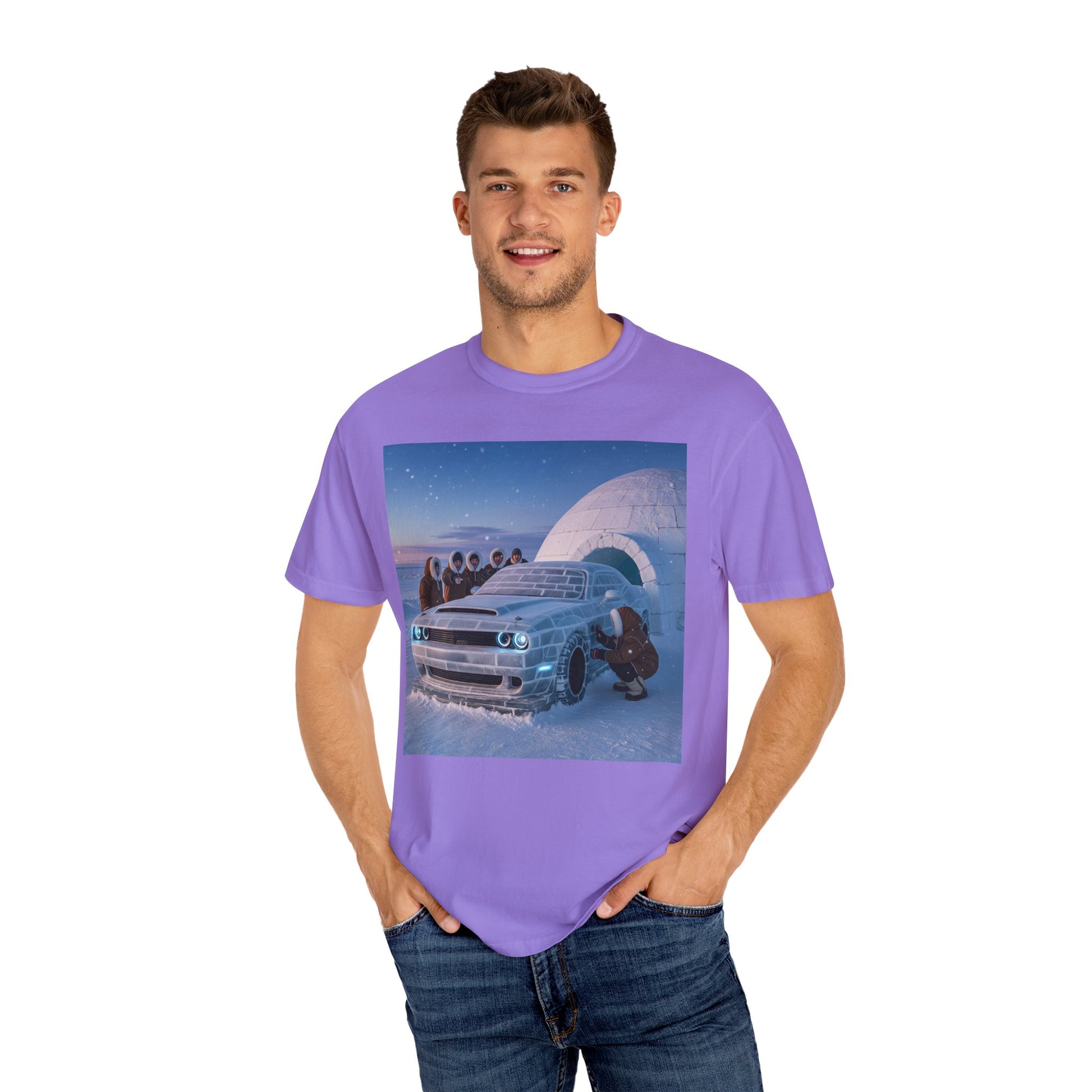 Chill Vibes Unisex T-Shirt, Cool Graphic Tee for Car Lovers, Unique Streetwear, Gift for Him, Winter Fashion, Casual Style