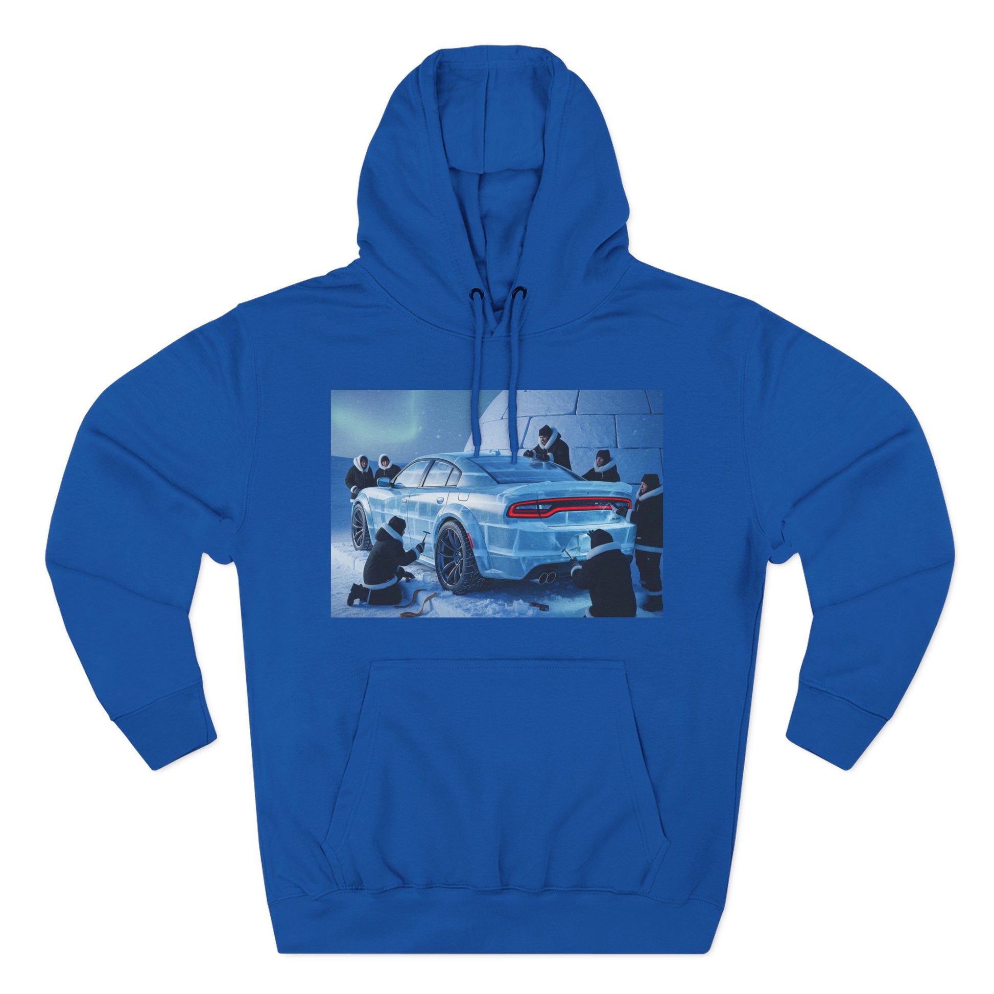 Cool Artwork Fleece Hoodie, Car Enthusiast Apparel, Streetwear Gift, Winter Fashion, Unique Graphic Hoodie