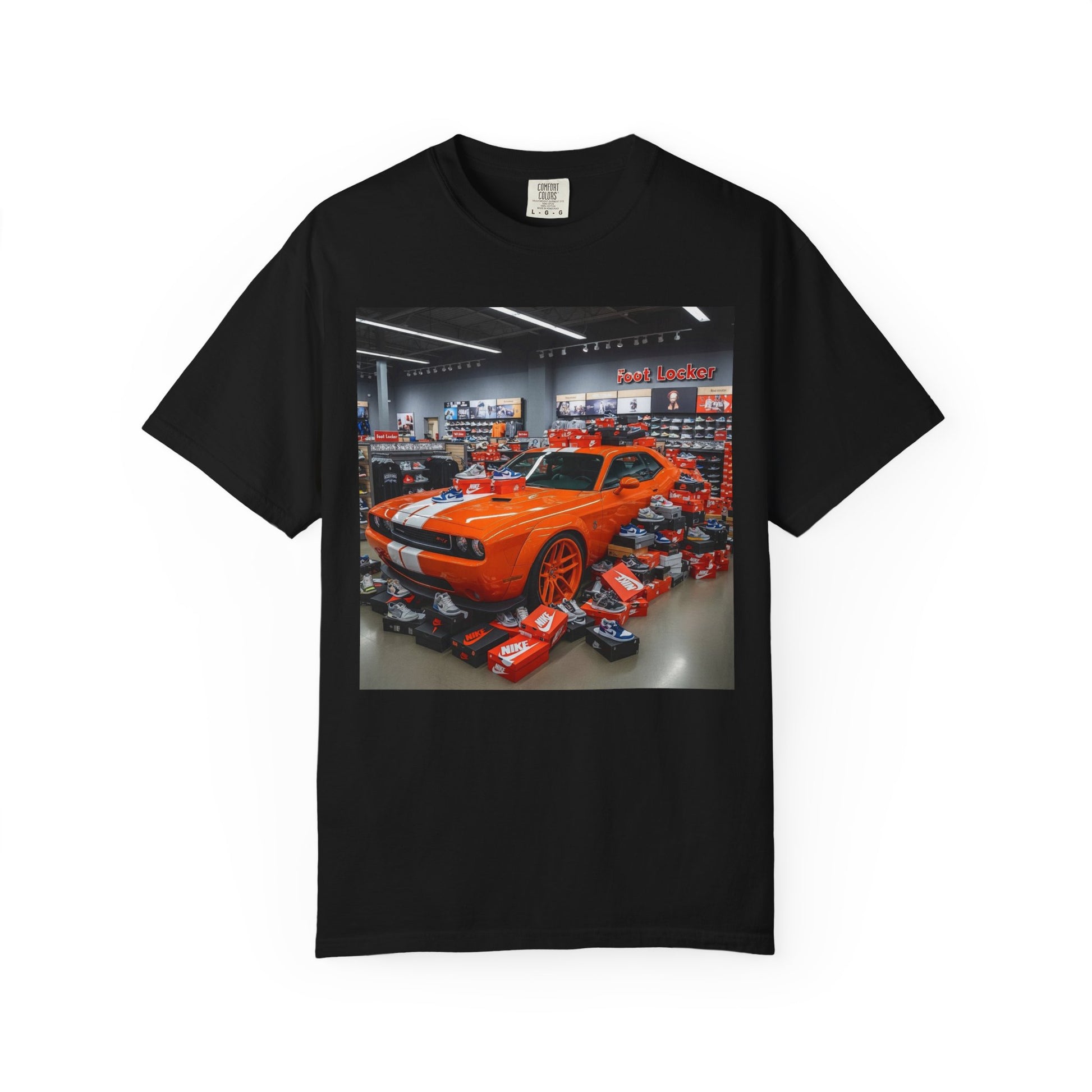 Vibrant Automotive Graphic Tee, Car Lover T-Shirt, Vintage Car Apparel, Perfect Gift for Gearheads, Unisex Retro Car Shirt