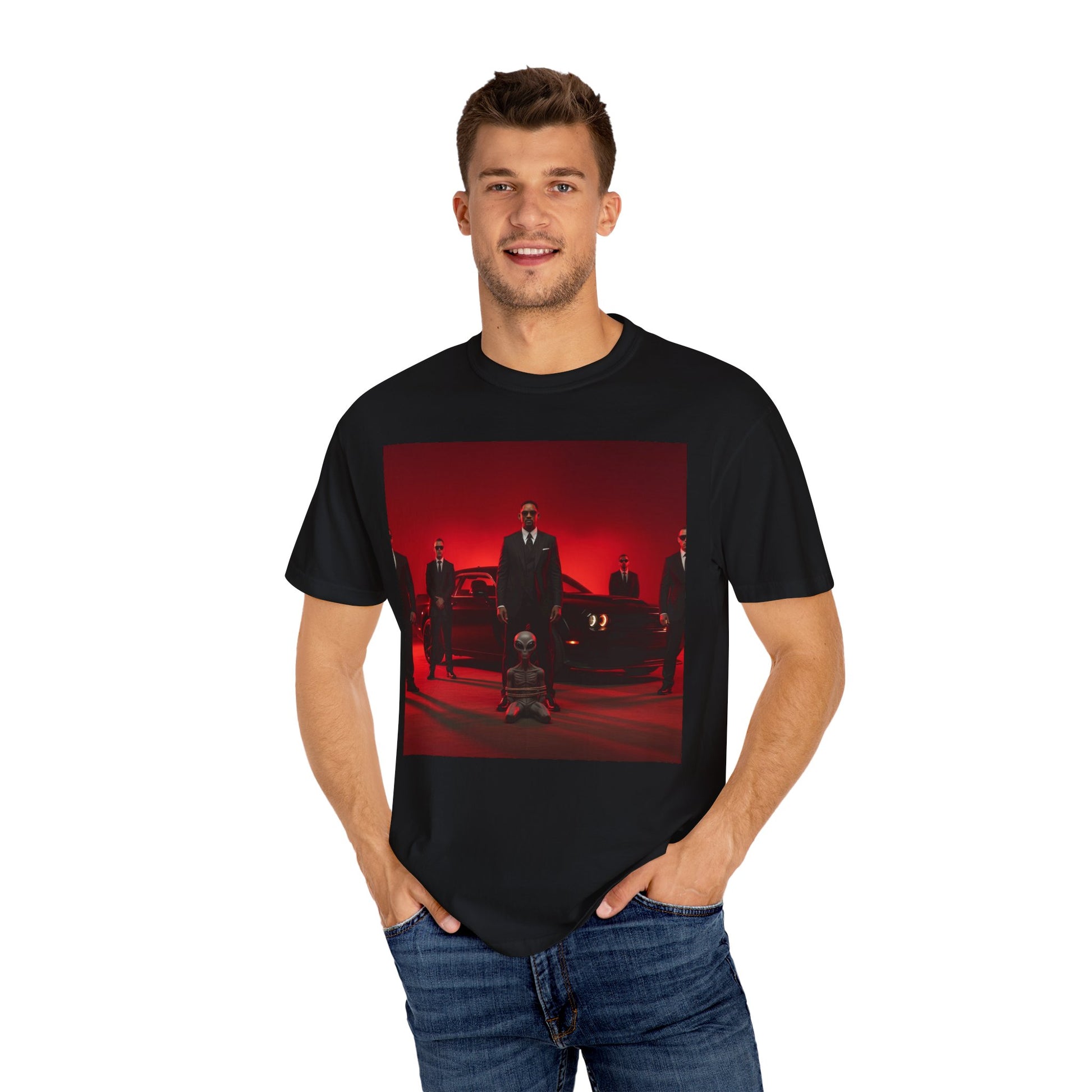 Chic Urban Graphic Tee for Movie Lovers, Casual Streetwear, Unique Gift, Unisex Style, Everyday Comfort, Art-Inspired Design