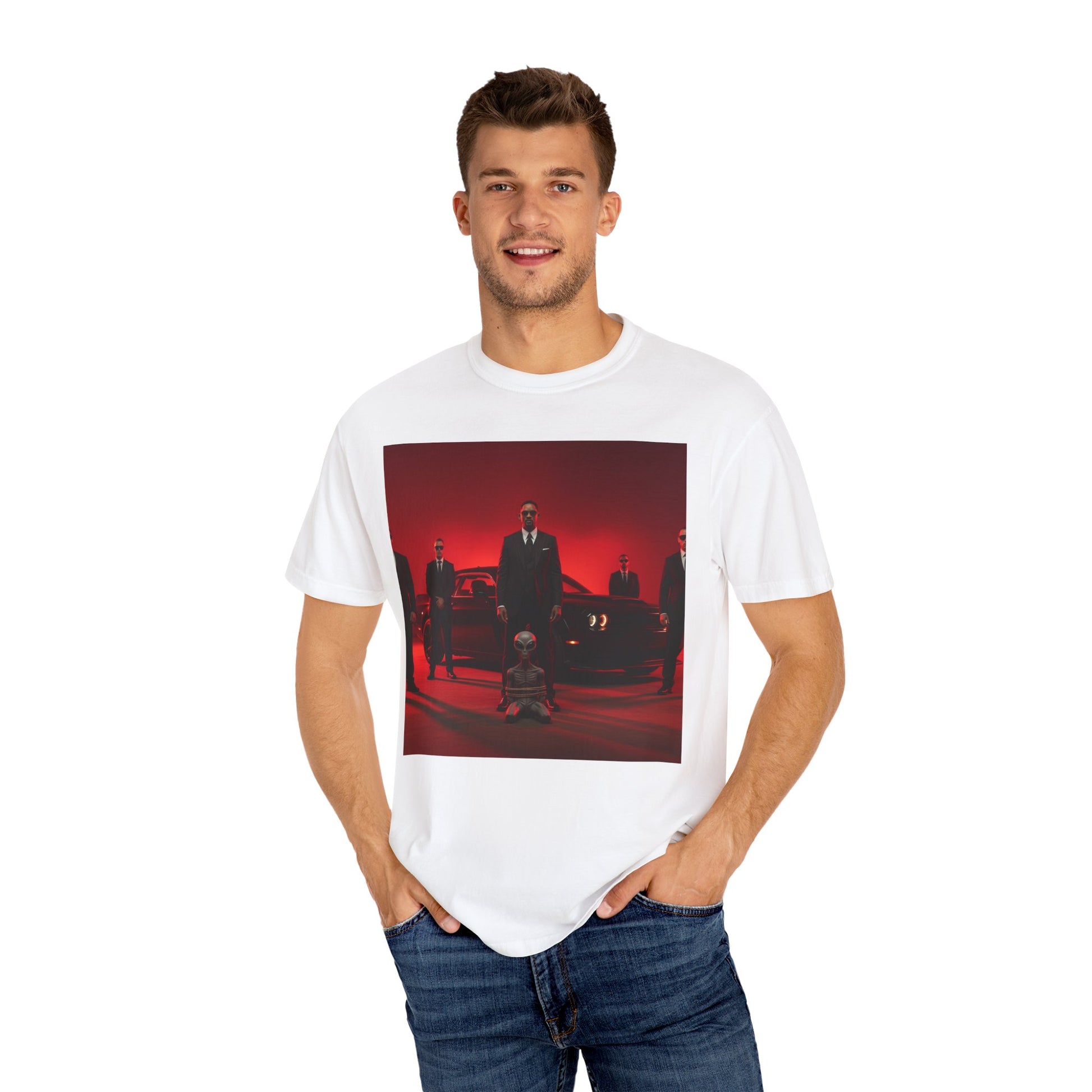 Chic Urban Graphic Tee for Movie Lovers, Casual Streetwear, Unique Gift, Unisex Style, Everyday Comfort, Art-Inspired Design