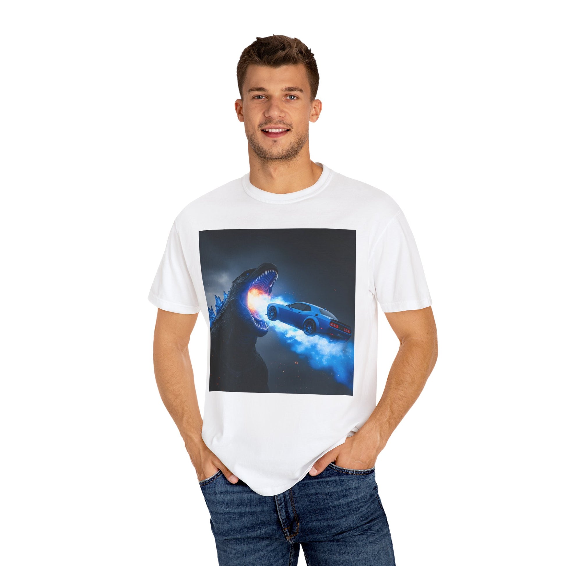 Monster-Inspired Graphic T-Shirt, Unisex Casual Tee, Festival or Pop Culture Gift, Streetwear for Fans, Unique Gift Idea