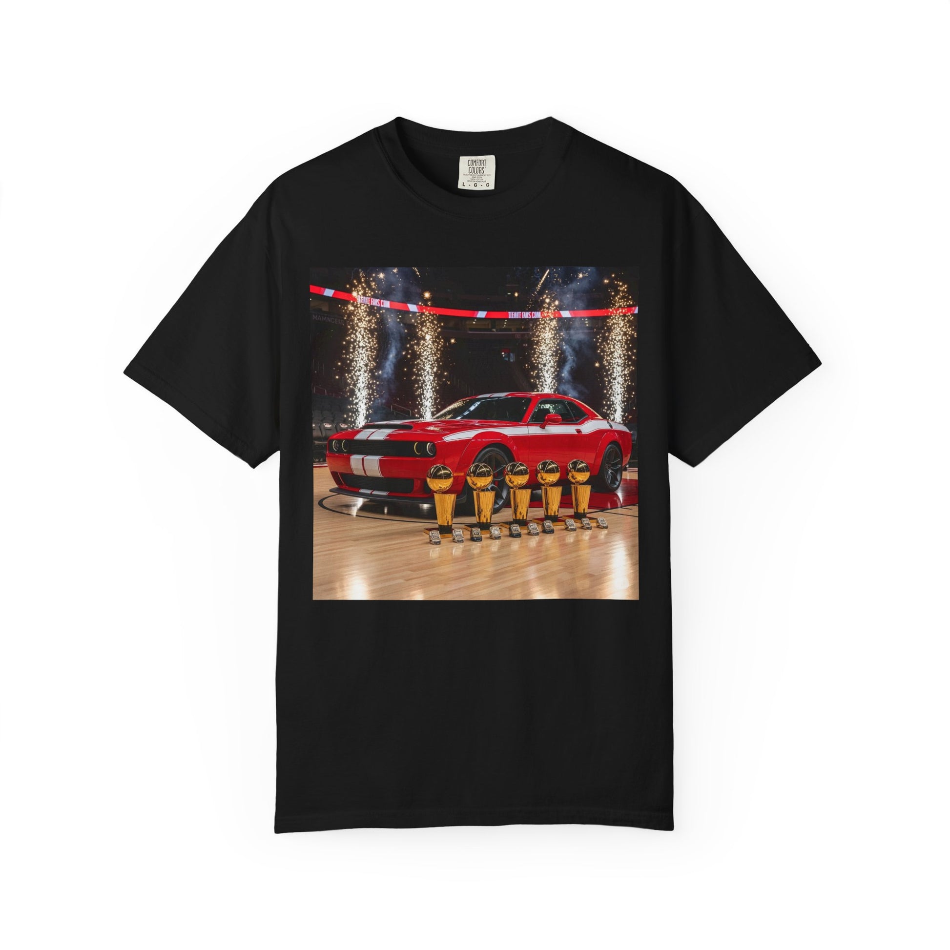 Victory Celebration Car T-Shirt | Sports Gear, Car Enthusiast Gift, Event Apparel, Casual Wear, Unisex Fashion