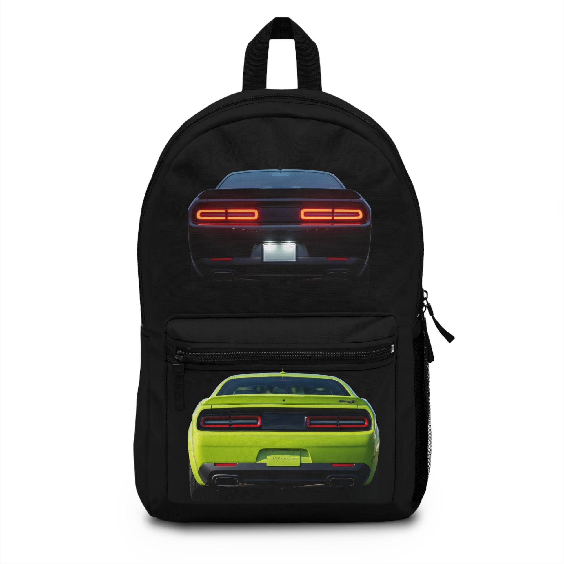 Vibrant Sports Car Backpack | Stylish School Bag, Travel Backpack, Gift for Car Lovers, Customizable Student Pack, Unique Sports Gear
