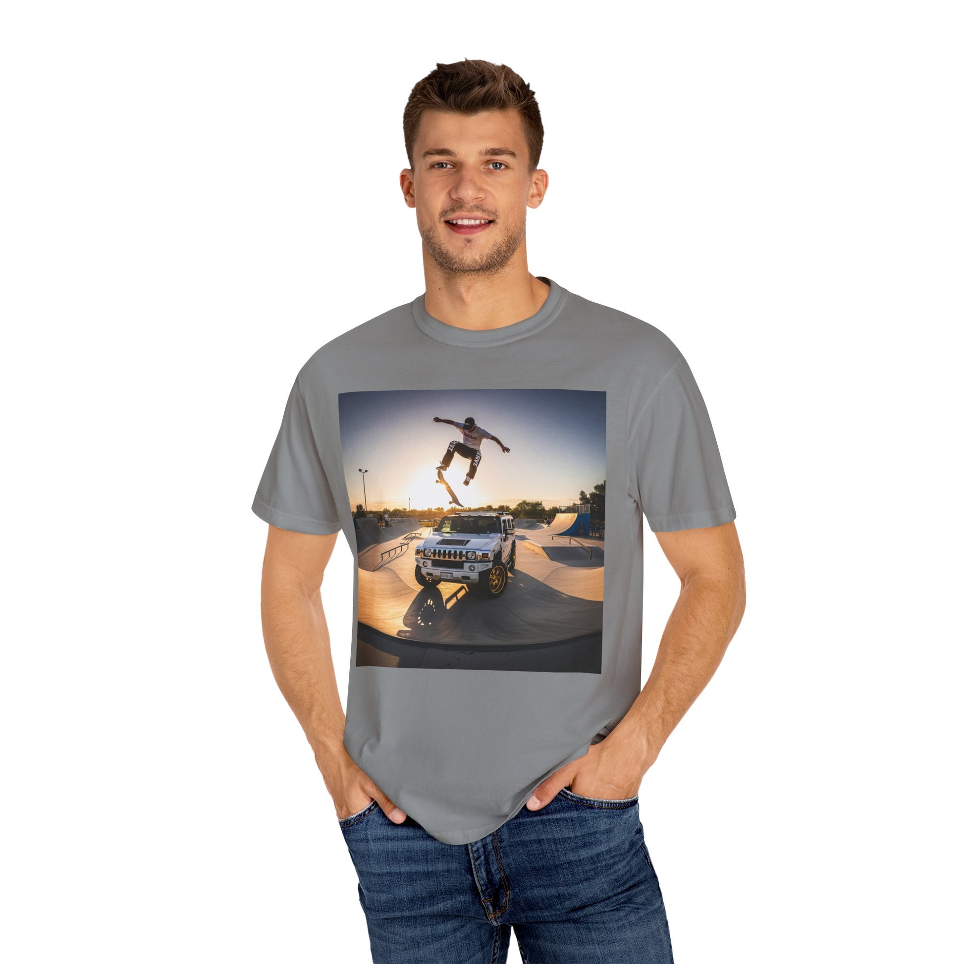 Skateboarder Unisex T-Shirt - Casual Wear for Skateboarding Enthusiasts, Street Style, Gift for Skate Lovers, Outdoor Activities, [...]