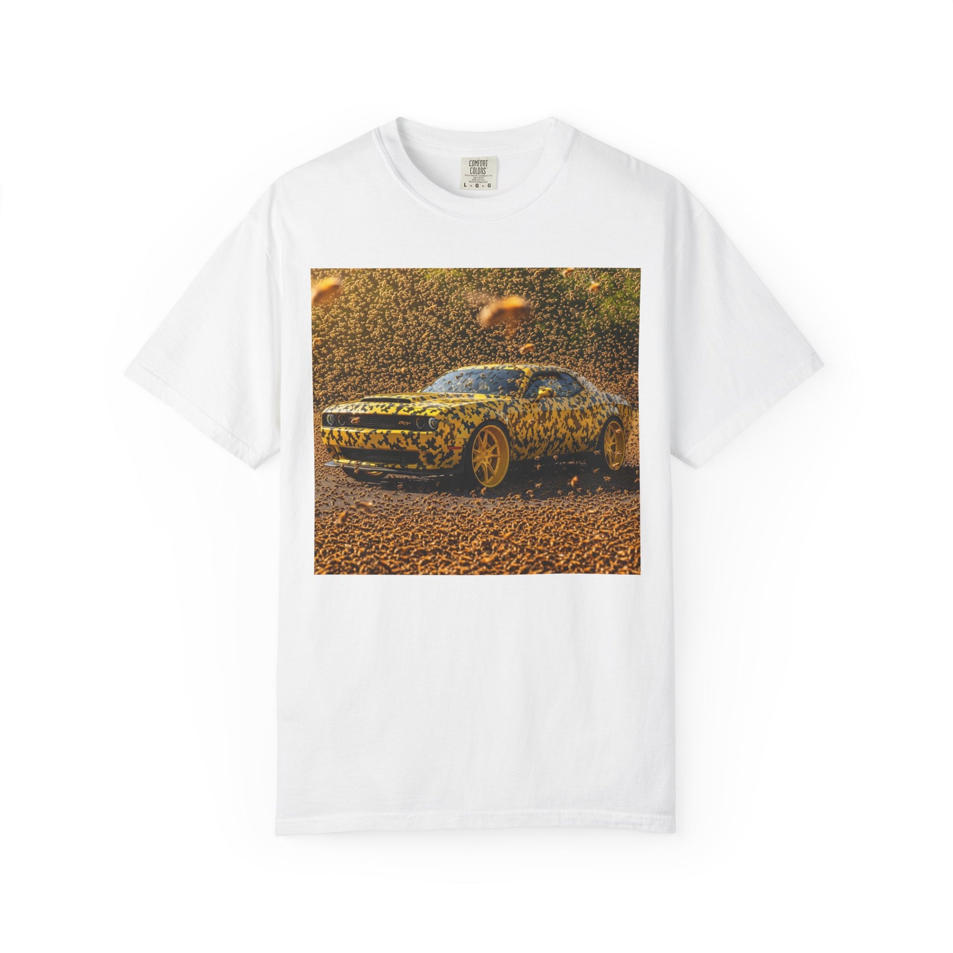 Vintage Car-Print T-Shirt, Car Lovers Gift, Unisex Graphic Tee, Casual Wear, Automotive Fashion, Gift for Him/Her