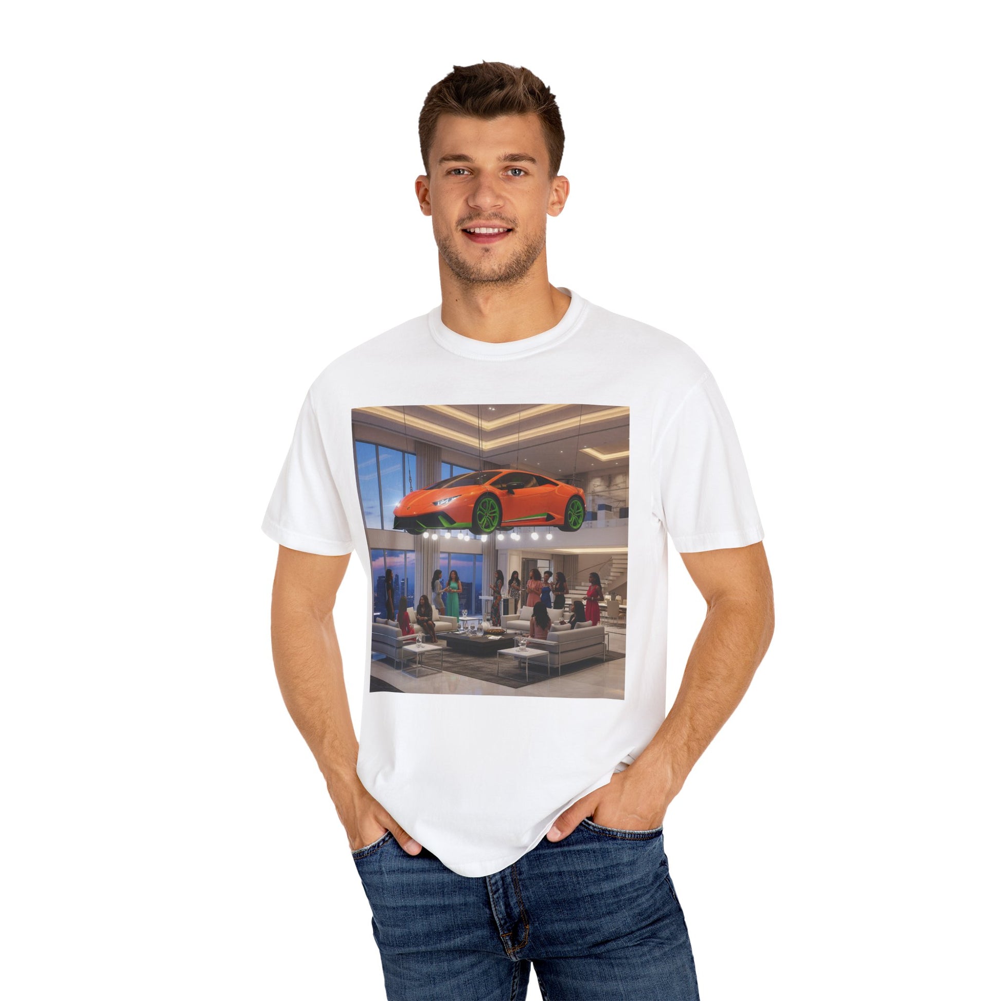 Stylish Automotive T-Shirt, Car Lovers Tee, Unisex Graphic Shirt, Fashionable Gift for Him/Her, Casual Streetwear