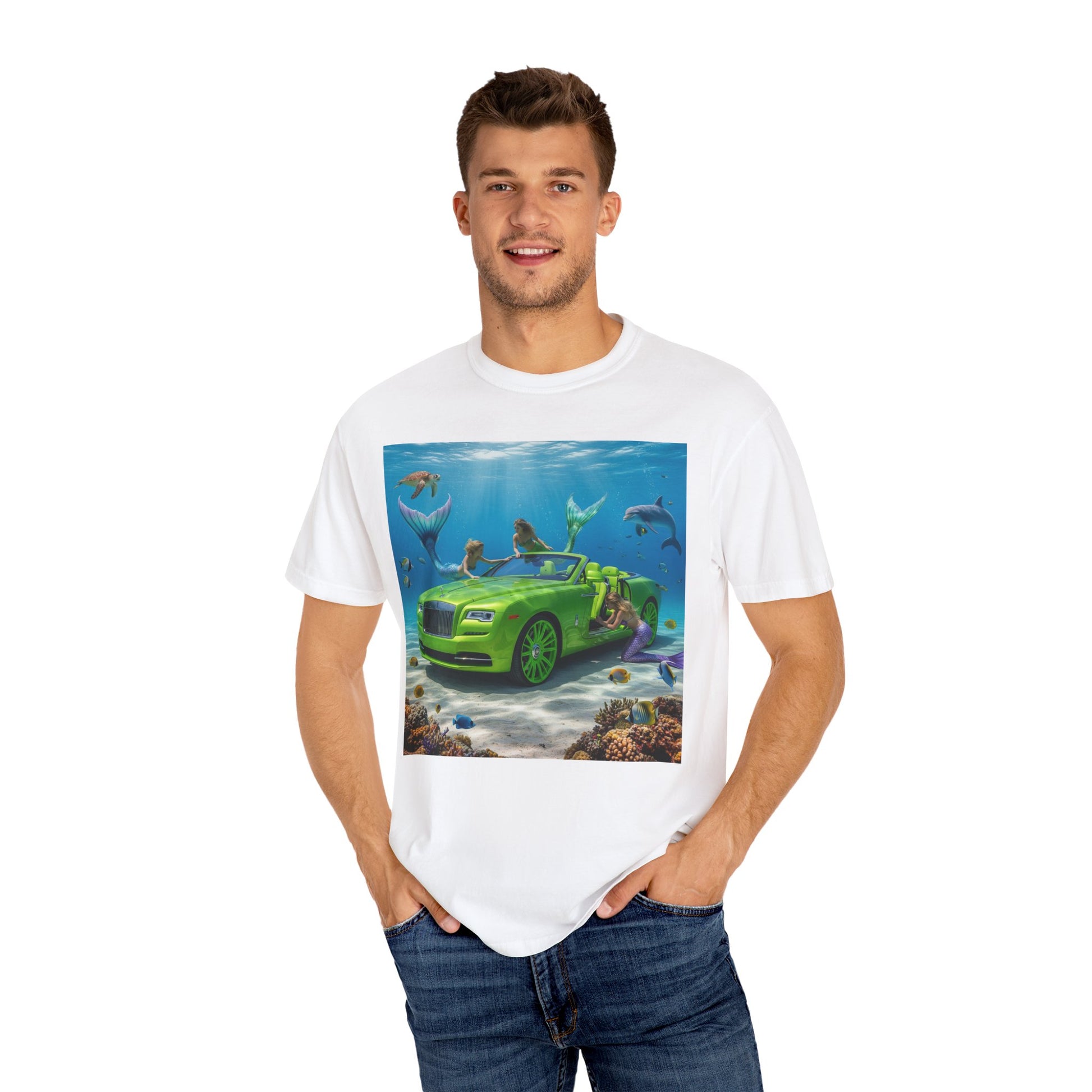 Underwater Adventure T-Shirt, Ocean Vibes Tee, Summer Style, Fun Gift for Ocean Lovers, Unique Casual Wear, Beach Party Top