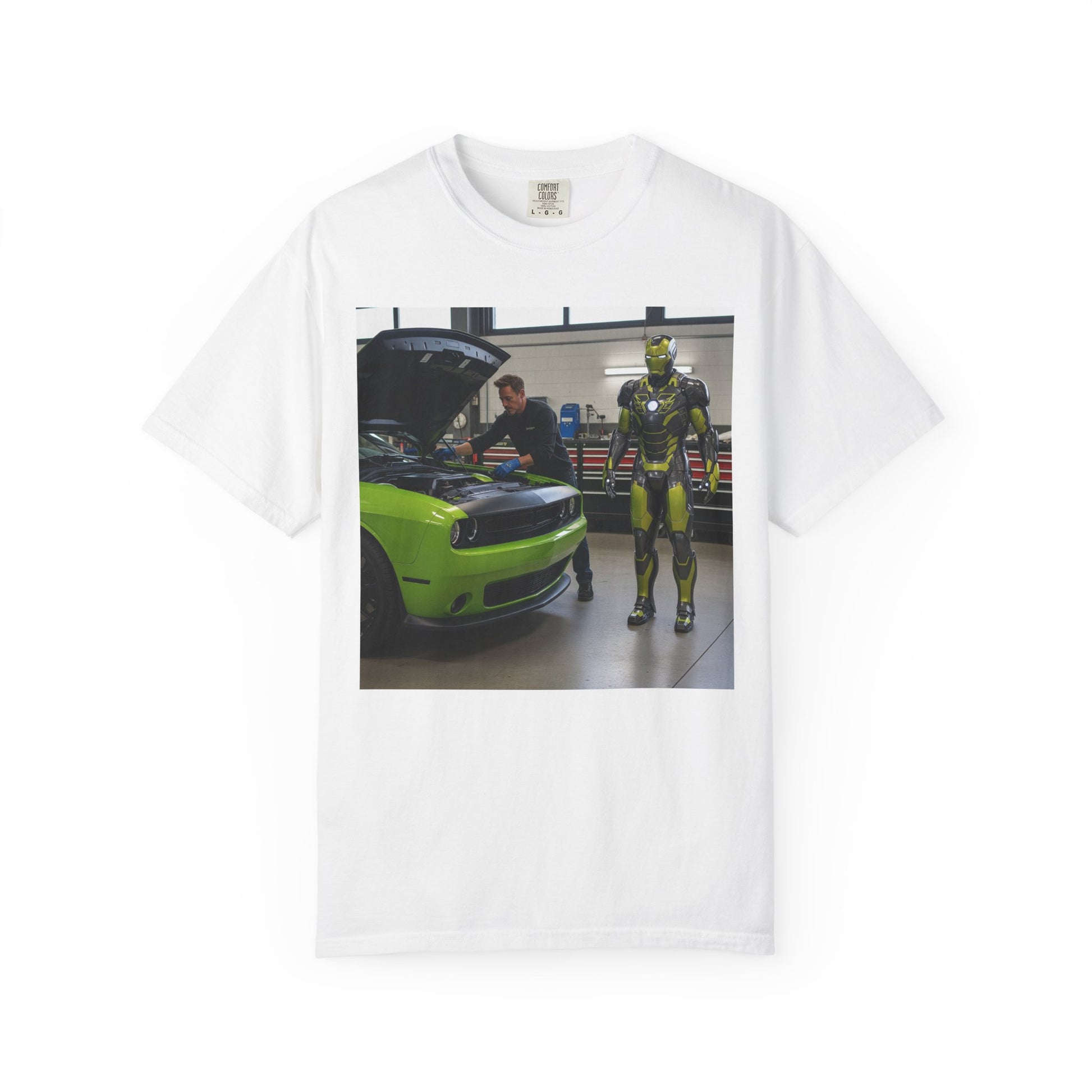 Cool Mechanic Graphic Tee, Unisex Retro Car T-Shirt, Gift for Auto Lovers, Flexible Everyday Wear, Perfect for Birthdays, Father's Day