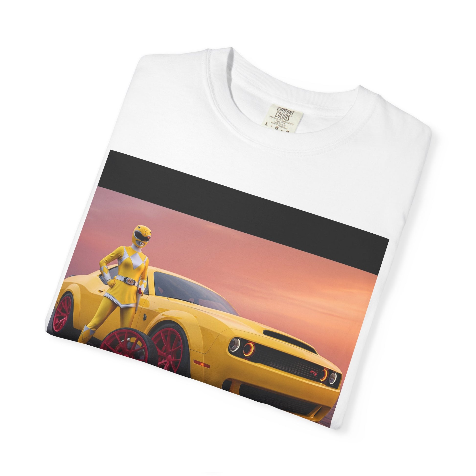Vibrant Car-Themed Unisex Tee - Perfect Gift for Car Lovers, Streetwear Style, Casual Wear, Automotive Fan Apparel, Birthday Gift