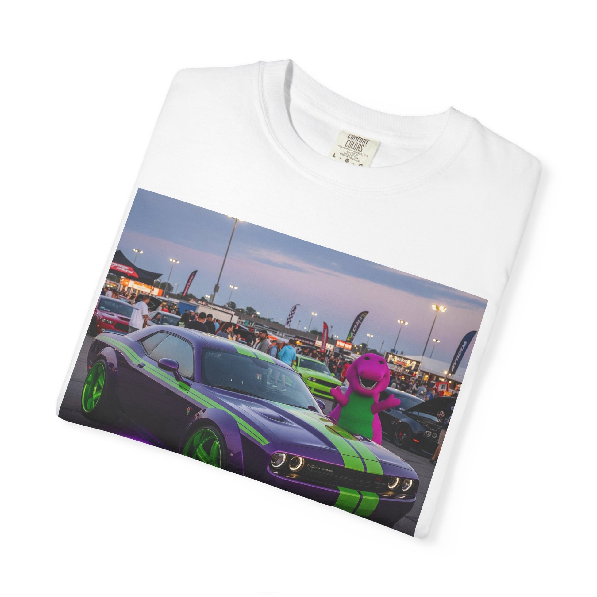 Neon Car Vibe T-Shirt, Car Enthusiast Shirt, Unisex Graphic Tee, Automotive Gift, Casual Wear, Street Style, Car Show Tee