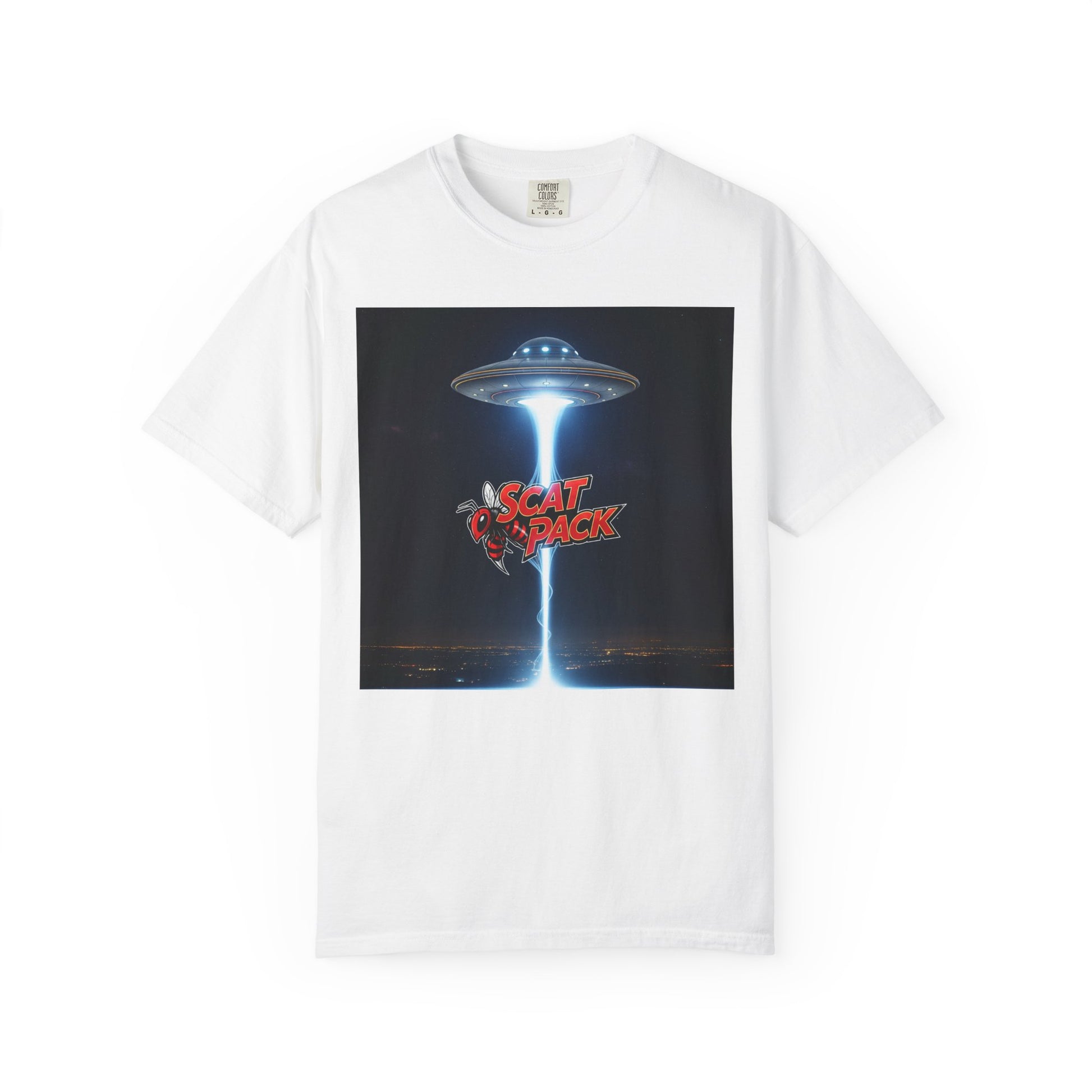Sci-Fi Graphic T-Shirt, Unisex Tee, UFO T-Shirt, Gamer Apparel, Fun Gift for Space Lovers, Casual Wear