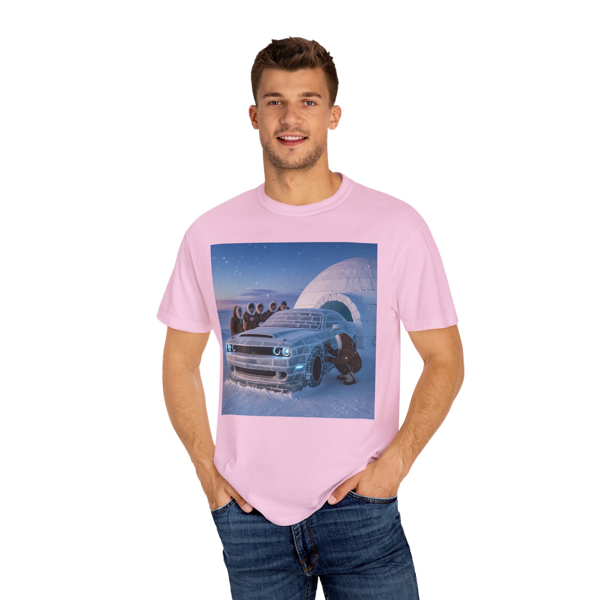 Chill Vibes Unisex T-Shirt, Cool Graphic Tee for Car Lovers, Unique Streetwear, Gift for Him, Winter Fashion, Casual Style