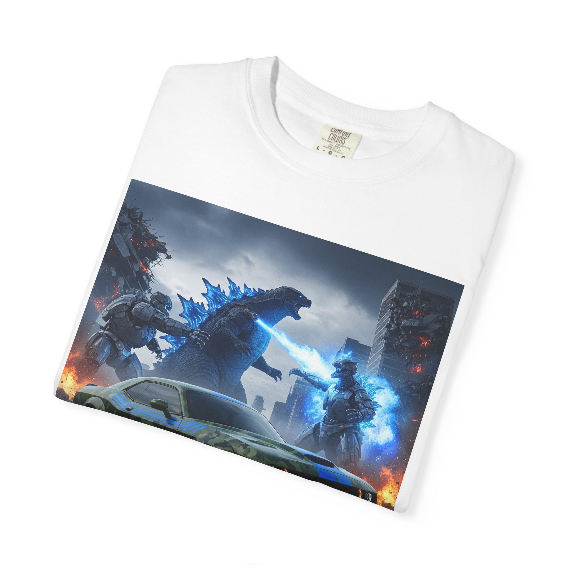 Zilla Adventure Unisex T-Shirt, Perfect for Gamers, Car Lovers, Movie Nights, Fun Gift Idea
