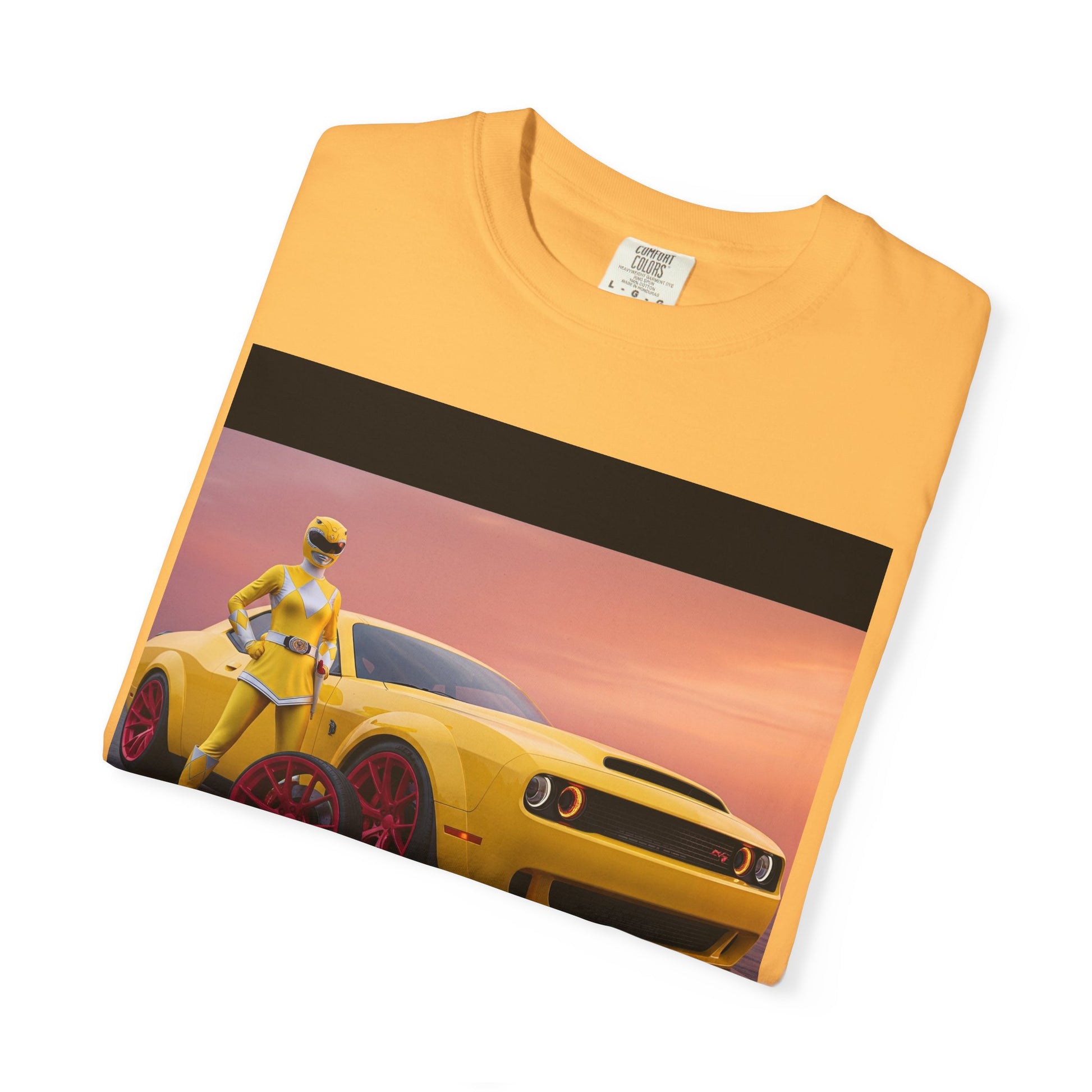 Vibrant Car-Themed Unisex Tee - Perfect Gift for Car Lovers, Streetwear Style, Casual Wear, Automotive Fan Apparel, Birthday Gift