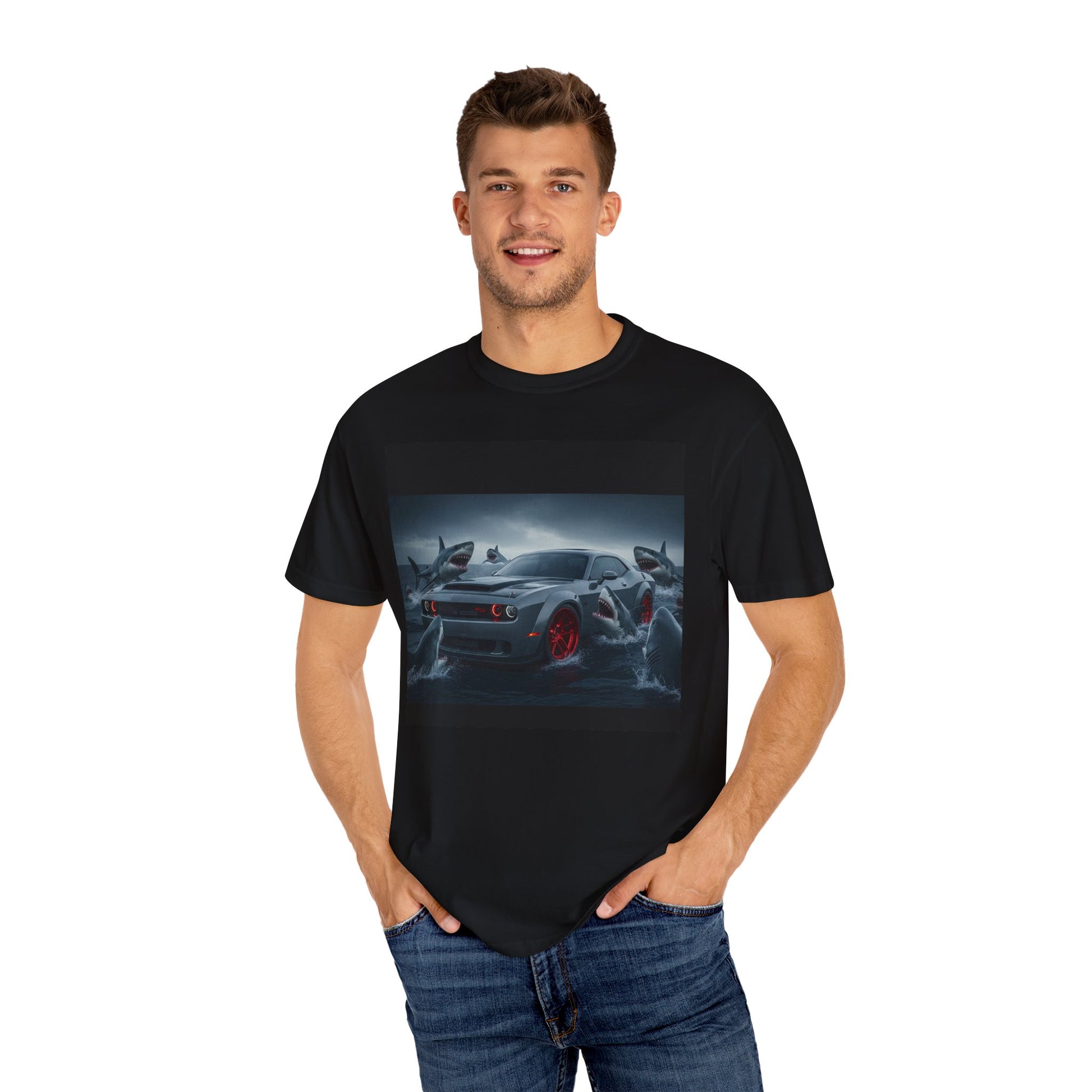 Stylish Car Graphic Tee, Unisex T-Shirt for Auto Lovers, Cool Car Art Shirt, Gift for Him/Her, Casual Wear, Car Enthusiast Apparel