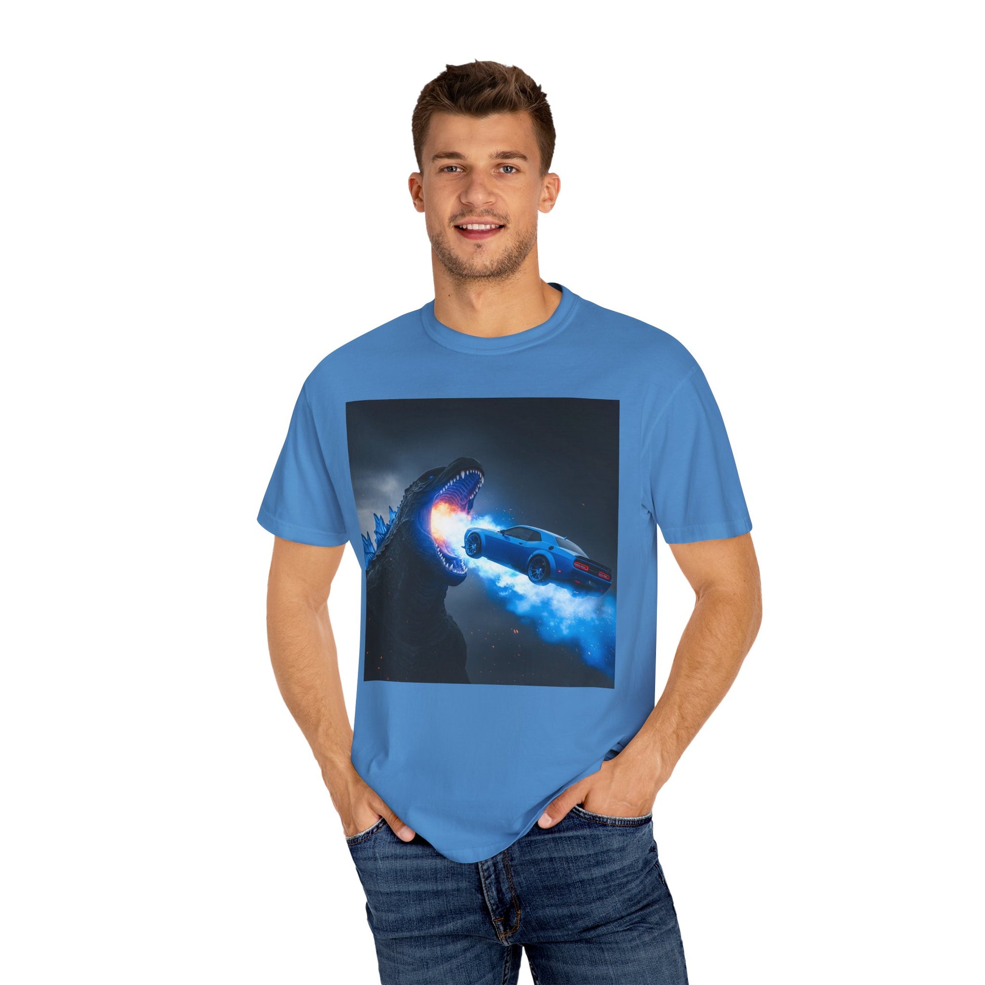 Monster-Inspired Graphic T-Shirt, Unisex Casual Tee, Festival or Pop Culture Gift, Streetwear for Fans, Unique Gift Idea