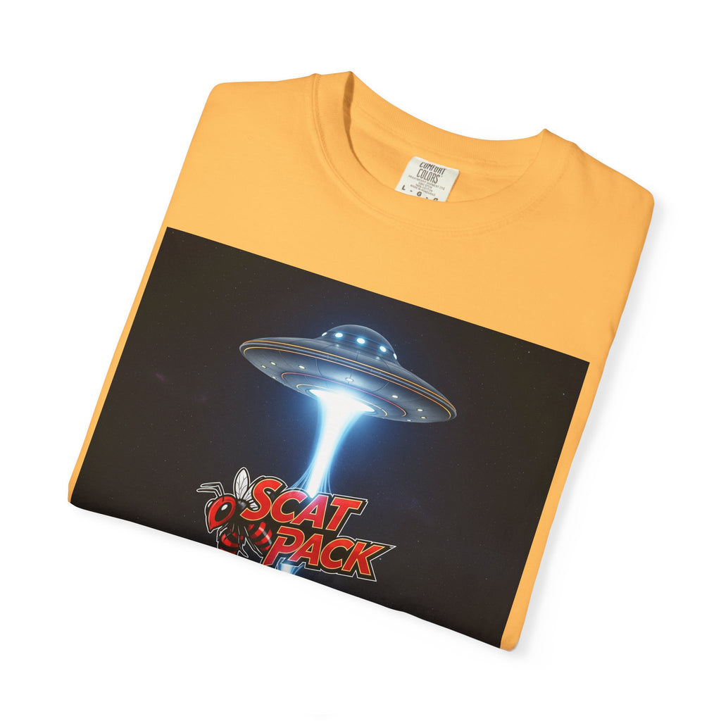 Sci-Fi Graphic T-Shirt, Unisex Tee, UFO T-Shirt, Gamer Apparel, Fun Gift for Space Lovers, Casual Wear