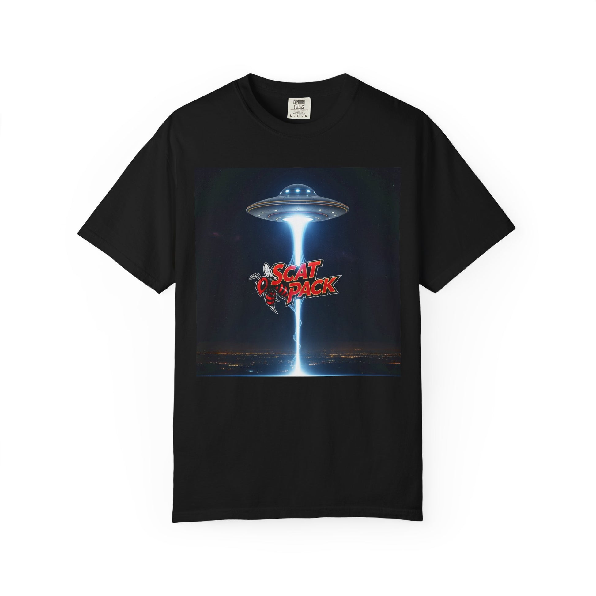 Sci-Fi Graphic T-Shirt, Unisex Tee, UFO T-Shirt, Gamer Apparel, Fun Gift for Space Lovers, Casual Wear