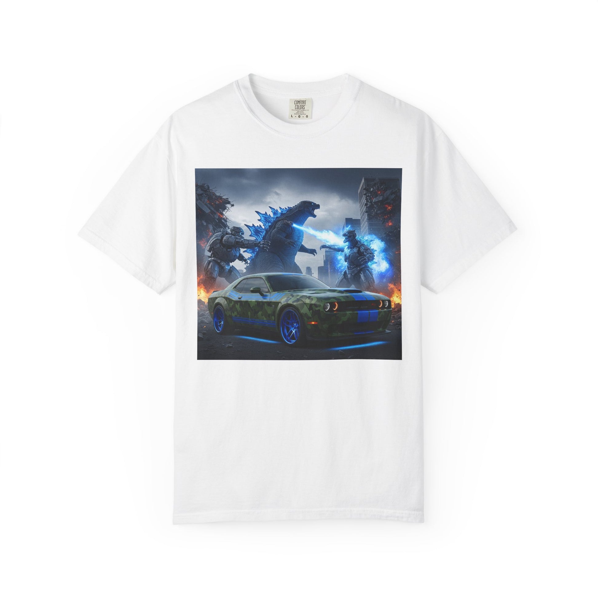 Zilla Adventure Unisex T-Shirt, Perfect for Gamers, Car Lovers, Movie Nights, Fun Gift Idea
