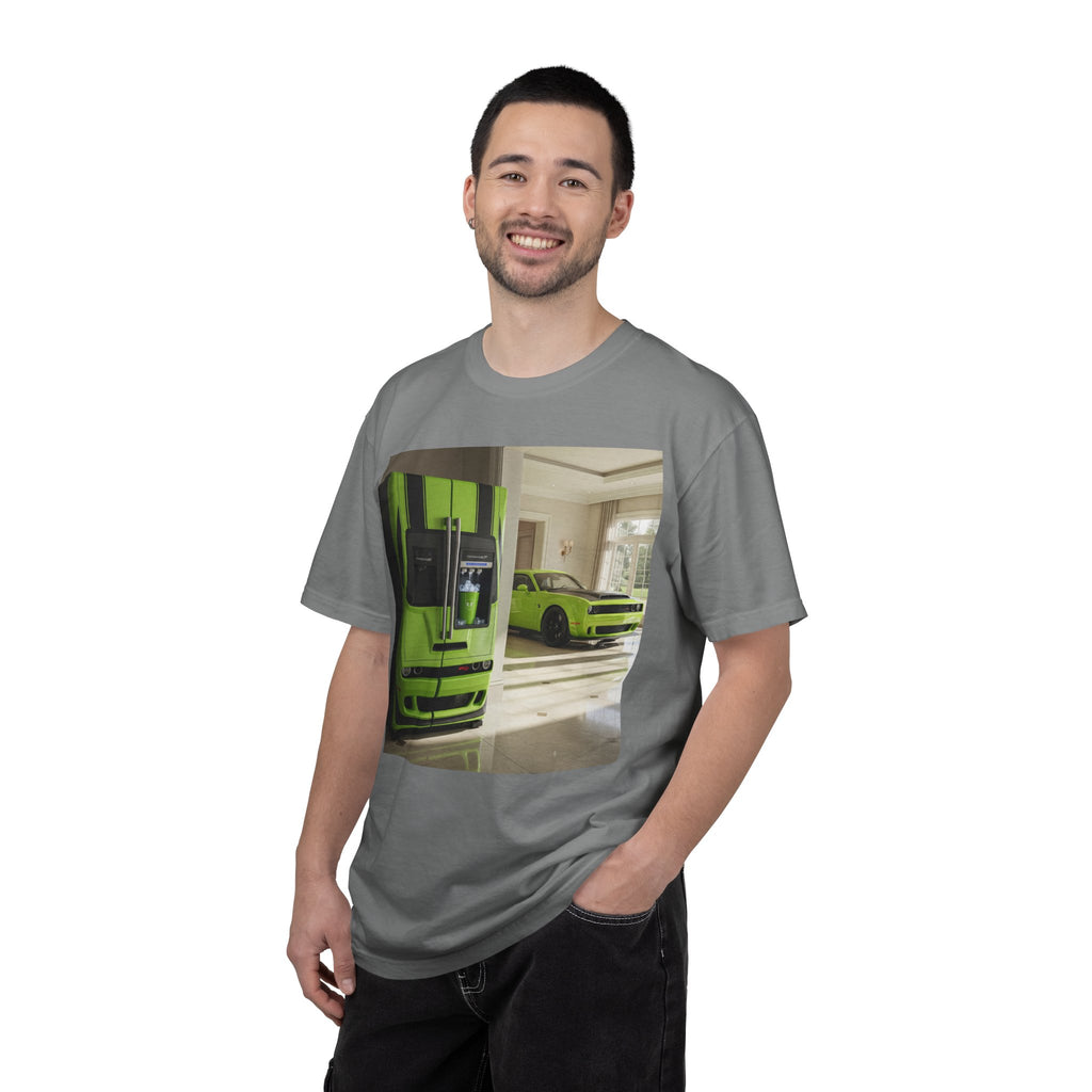 Green Supercar Photo T-Shirt — Luxury Sports Car Graphic Tee