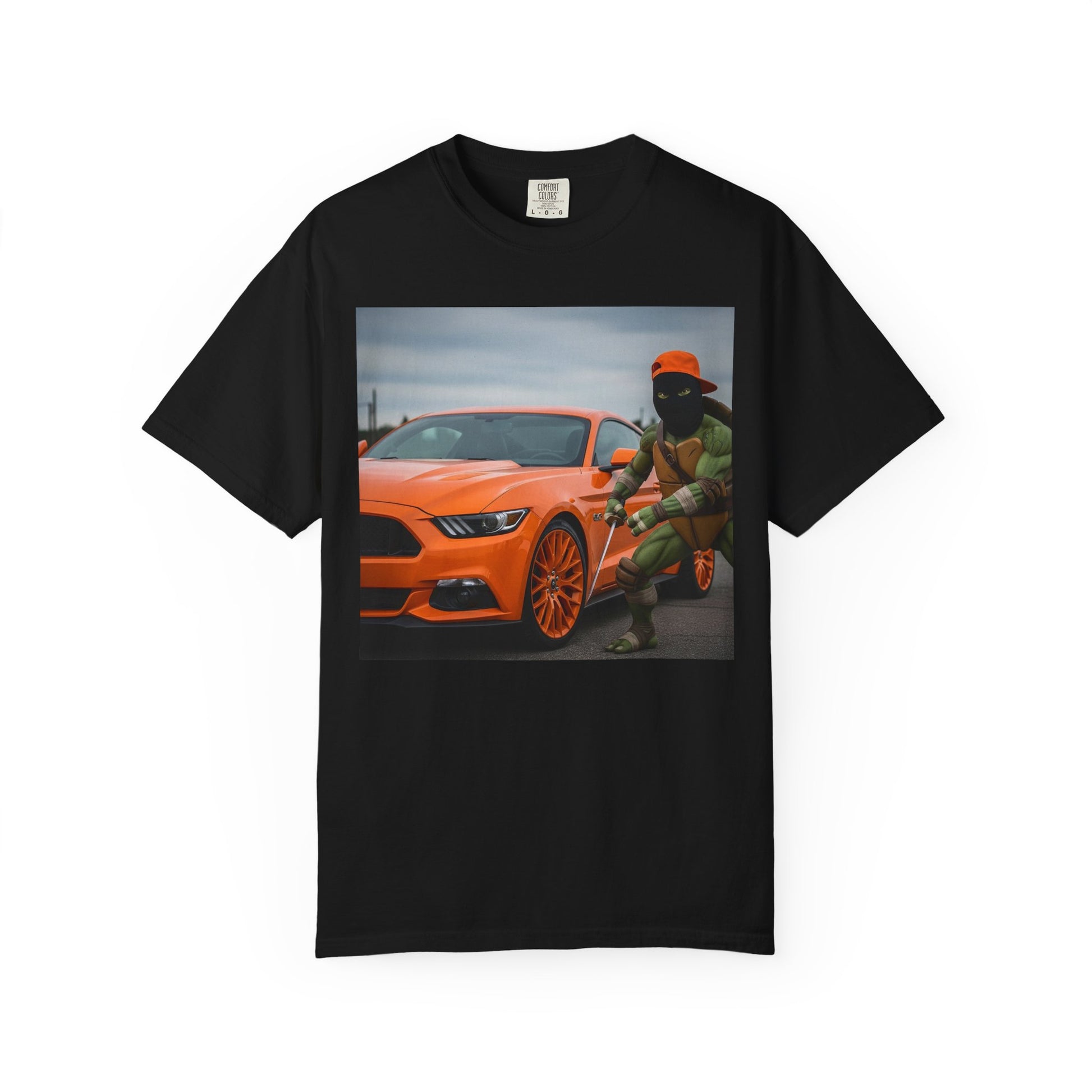 Cool Ninja Car T-shirt, Unisex Graphic Tee, Automotive Fan Apparel, Casual Wear for Boys and Girls, Birthday Gift, Anniversary T-shirt