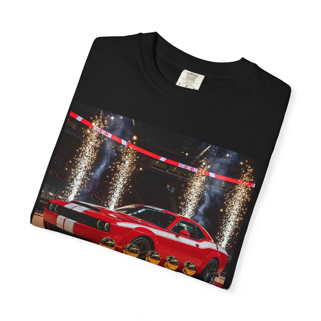 Victory Celebration Car T-Shirt | Sports Gear, Car Enthusiast Gift, Event Apparel, Casual Wear, Unisex Fashion