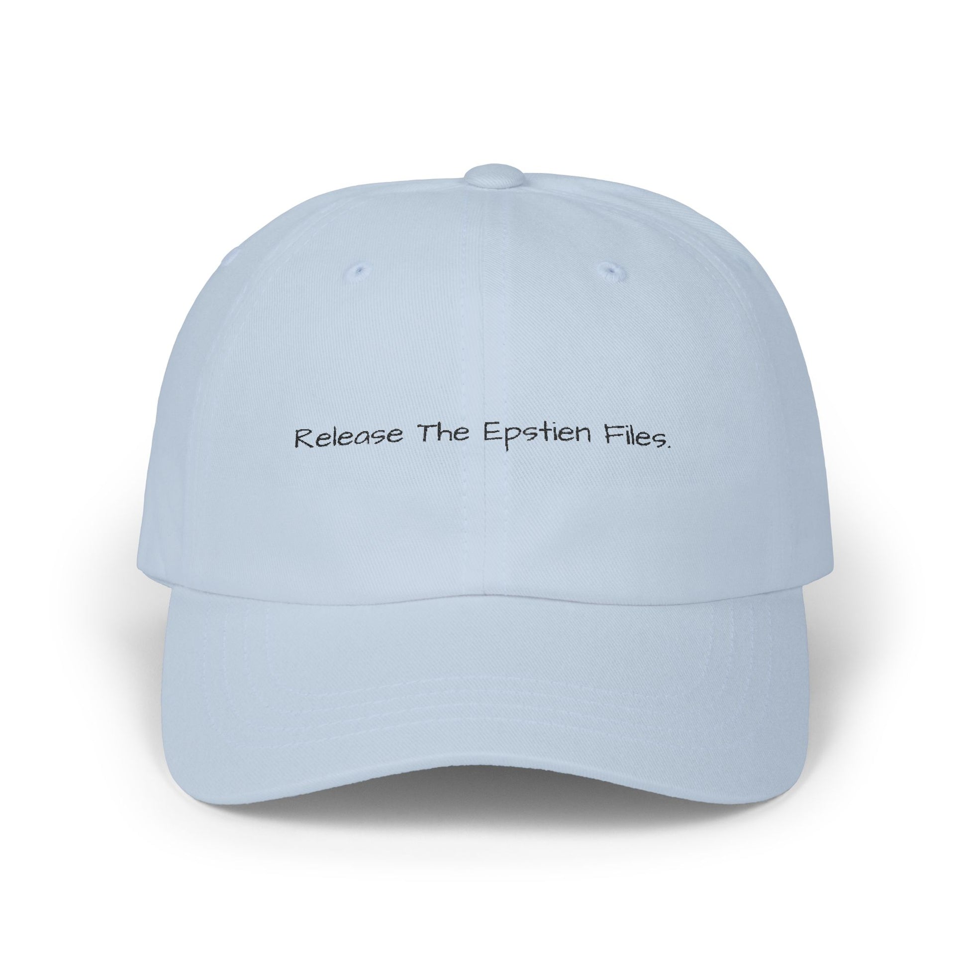 Classic Dad Cap - Release The Epstein Files, Casual Hat for Dads, Unisex Adjustable Cap, Perfect Gift for Father's Day, Trendy Streetwear