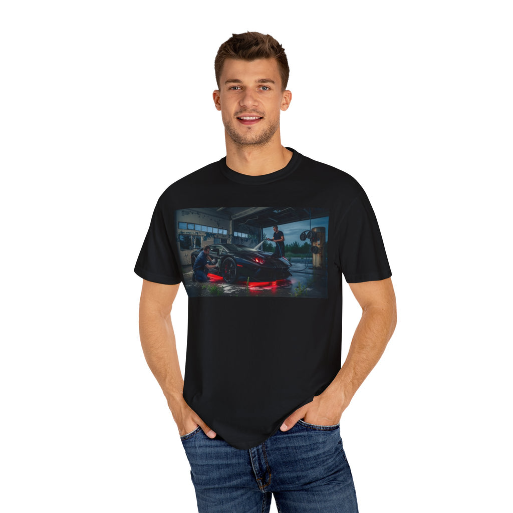 Car Enthusiast Tee, Vintage Car Shirt, Garage Art T-Shirt, Gift for Mechanic, Unisex Car Lover Apparel