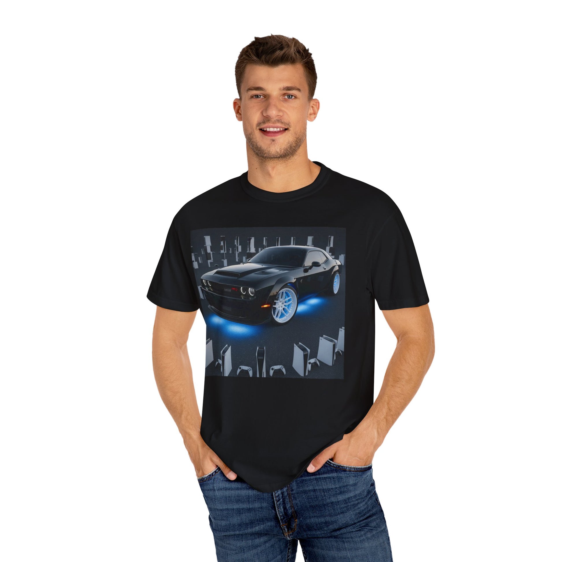 Stylish Car Graphic T-Shirt, Unisex Tee for Car Lovers, Perfect for Casual Outings, Gift for Motor Enthusiasts, Great for Birthdays, [...]