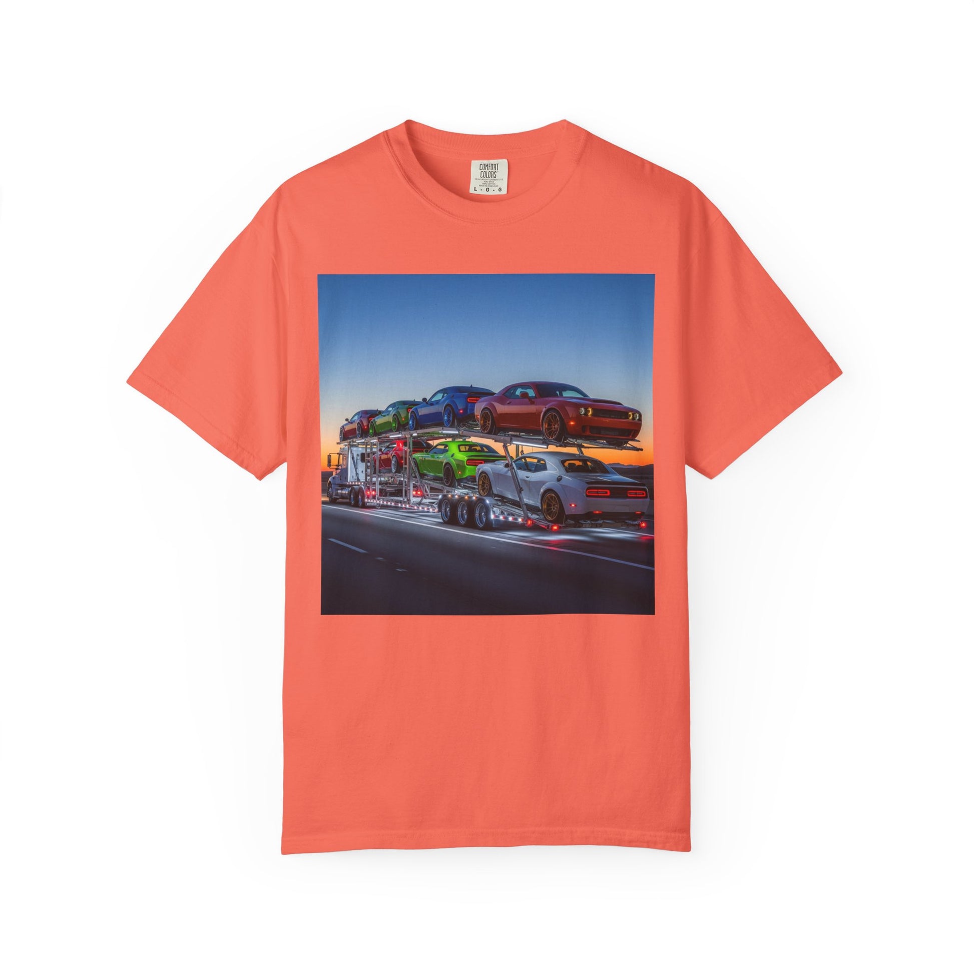 Vintage Car Transport Unisex T-shirt, Retro Car Lover Gift, Automotive Graphic Tee, Car Enthusiast Apparel, Nostalgic Summer Wear