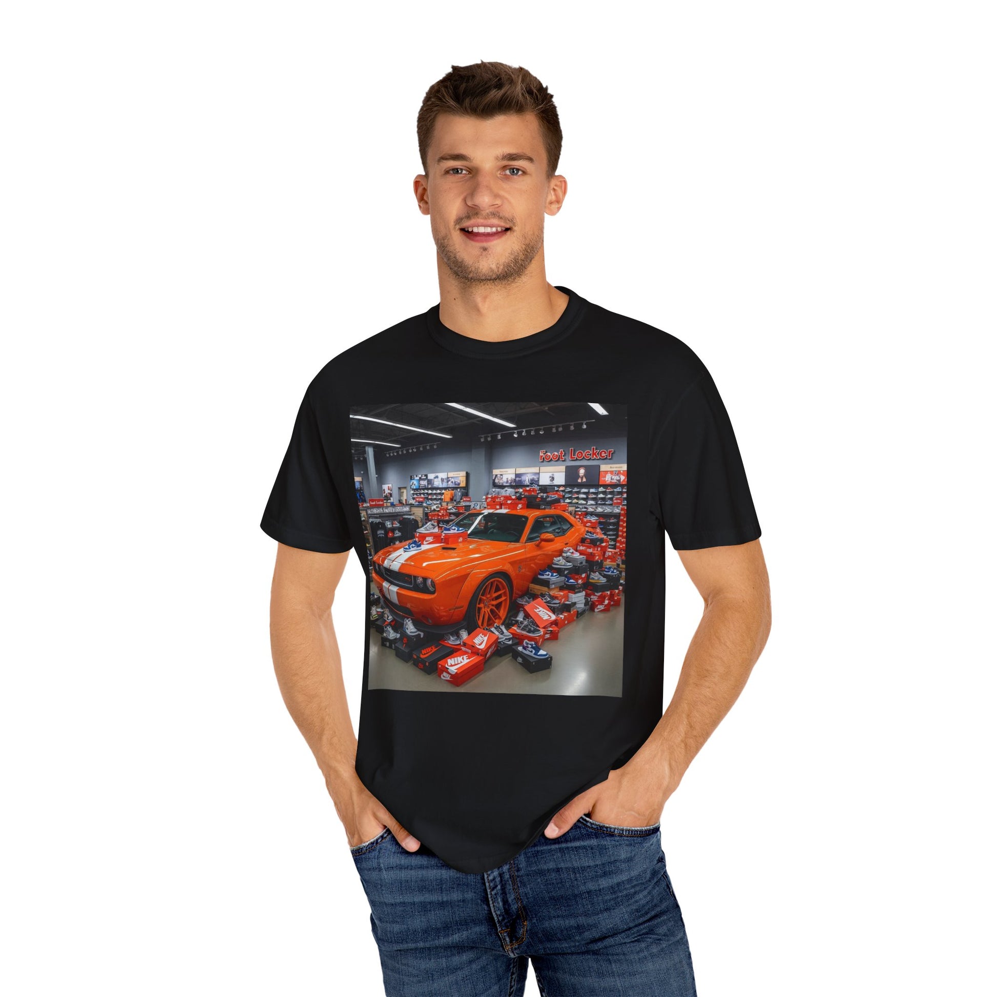 Vibrant Automotive Graphic Tee, Car Lover T-Shirt, Vintage Car Apparel, Perfect Gift for Gearheads, Unisex Retro Car Shirt