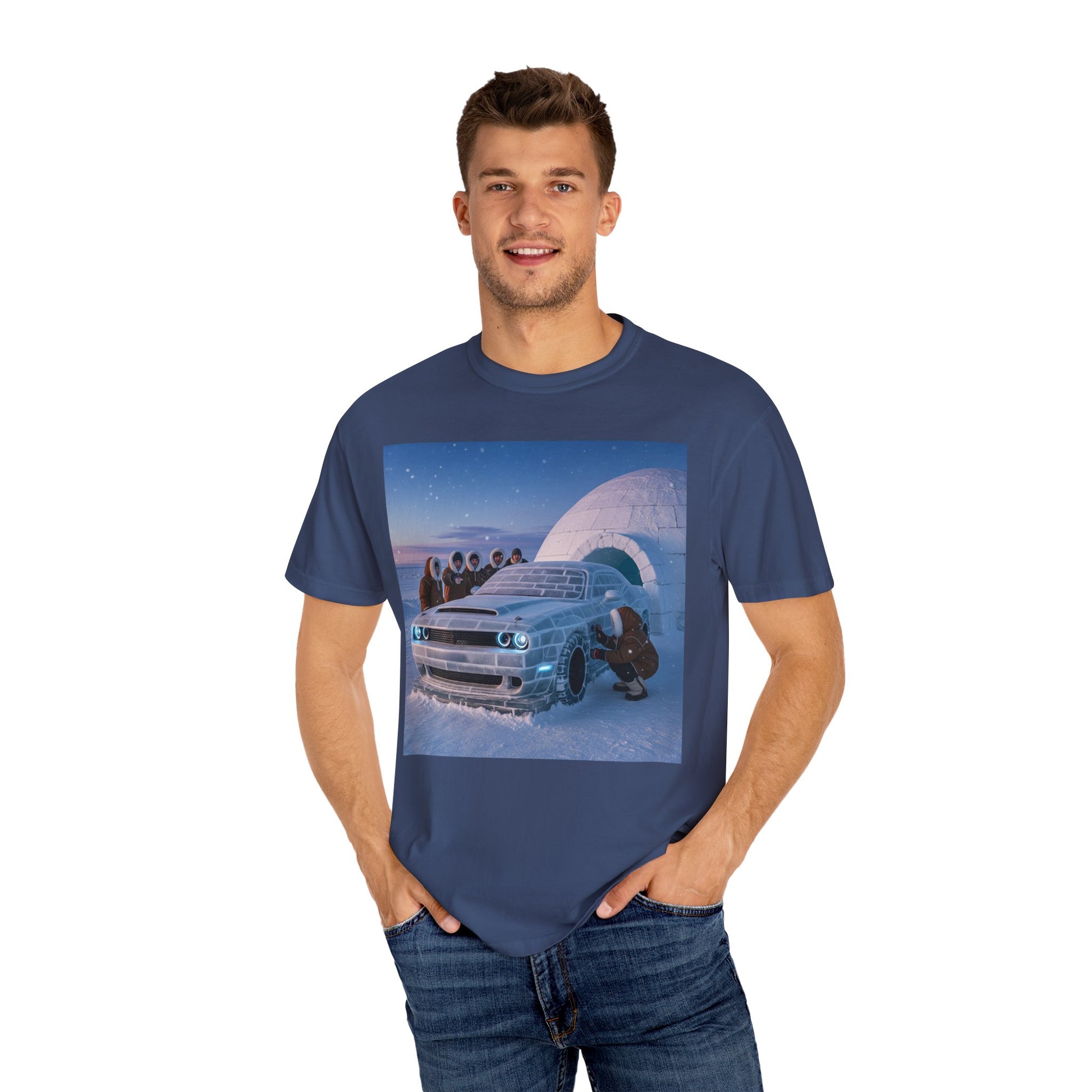 Chill Vibes Unisex T-Shirt, Cool Graphic Tee for Car Lovers, Unique Streetwear, Gift for Him, Winter Fashion, Casual Style