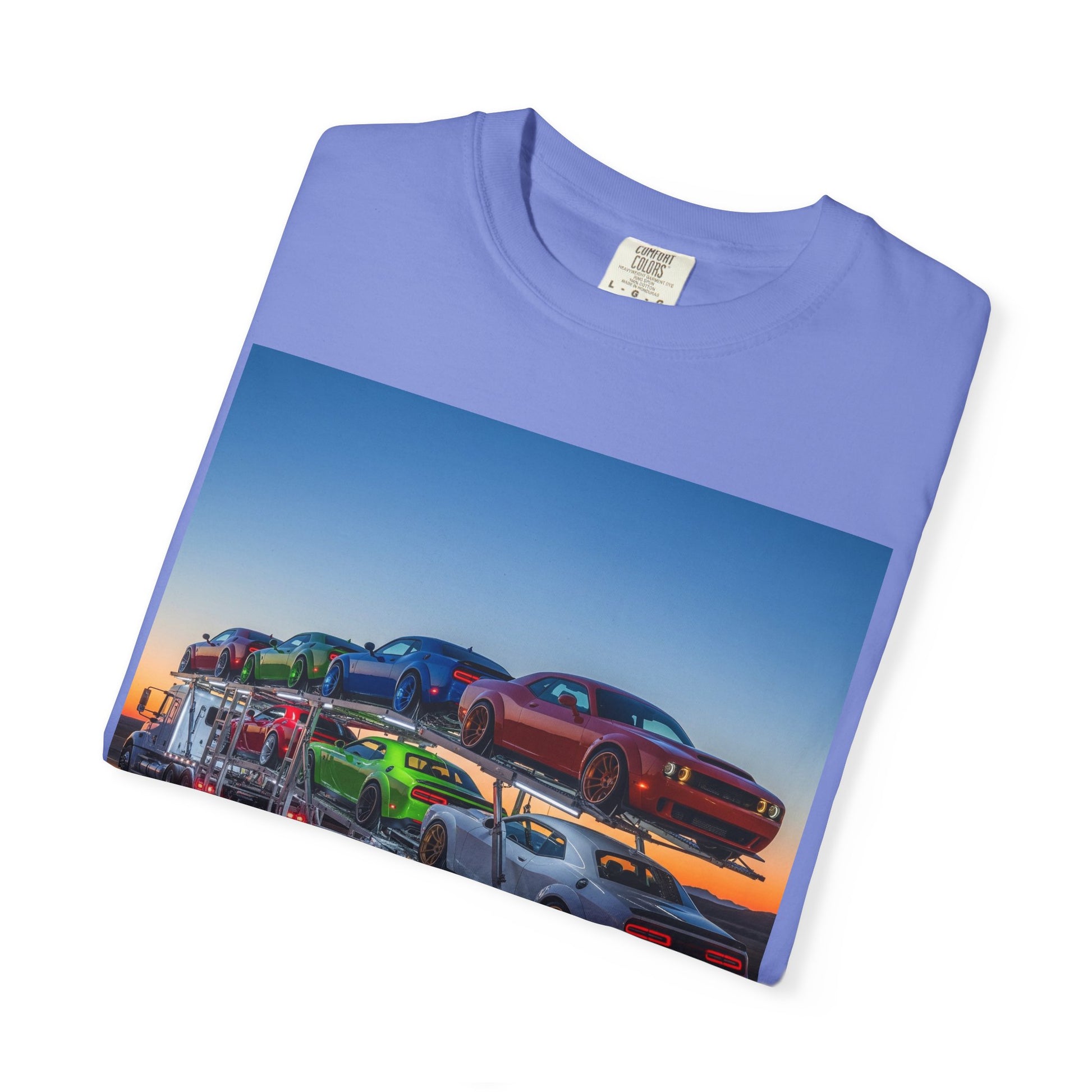 Vintage Car Transport Unisex T-shirt, Retro Car Lover Gift, Automotive Graphic Tee, Car Enthusiast Apparel, Nostalgic Summer Wear
