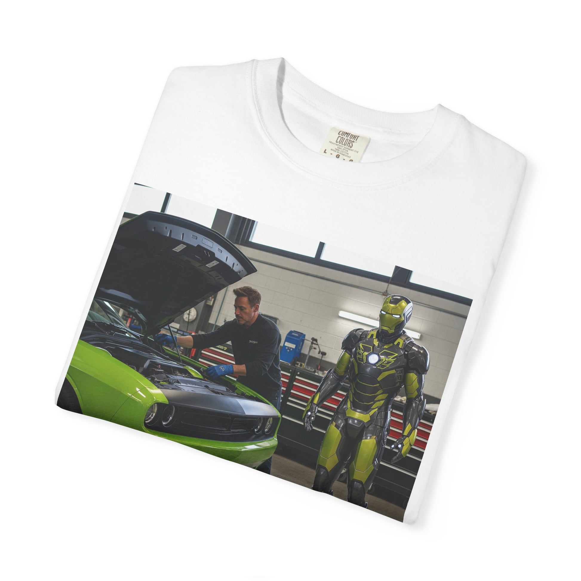 Cool Mechanic Graphic Tee, Unisex Retro Car T-Shirt, Gift for Auto Lovers, Flexible Everyday Wear, Perfect for Birthdays, Father's Day