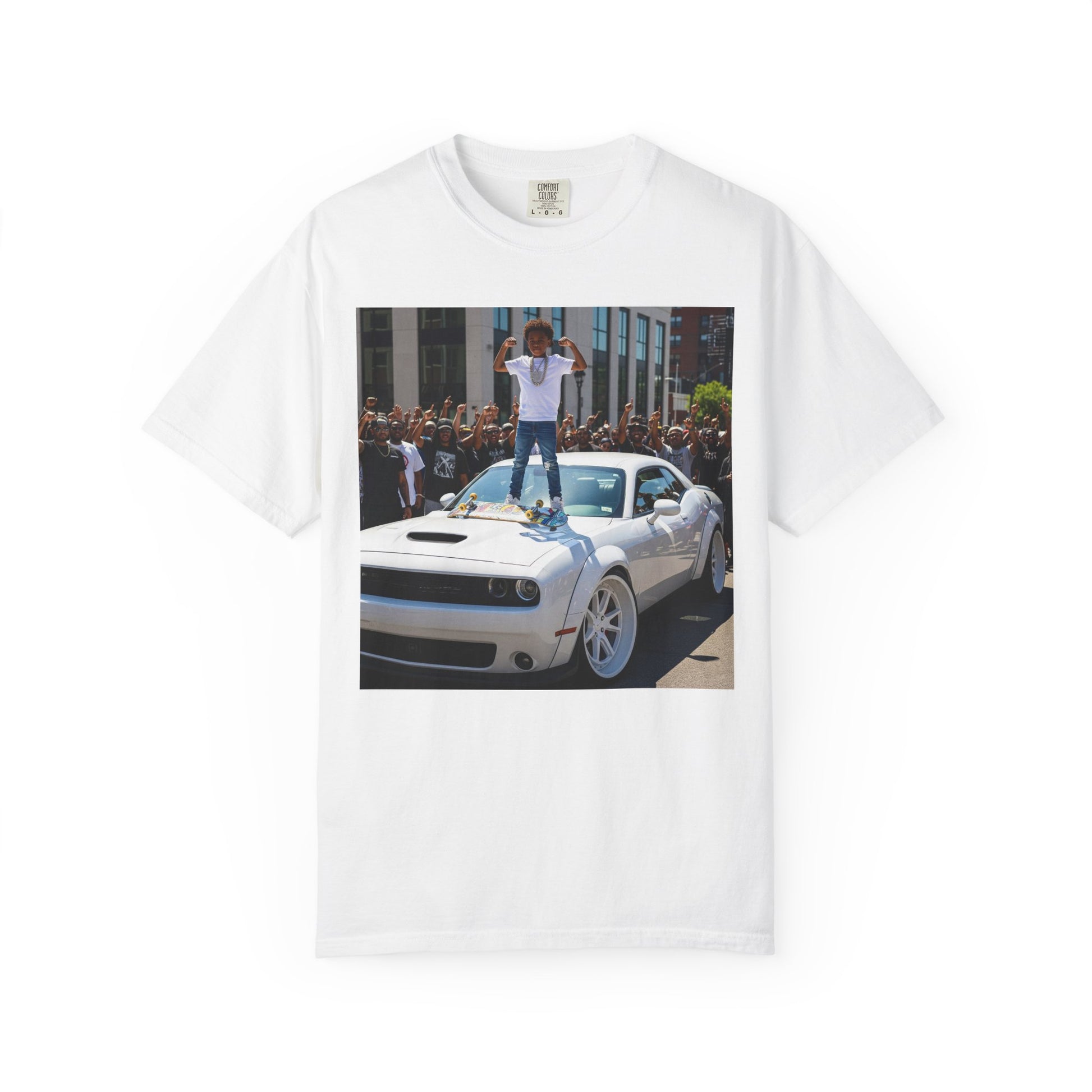 Street Style Unisex T-shirt - Cool, Casual Vibe, Perfect for Car Lovers, Summer Outings, Gifts for Him/Her, Statement Piece
