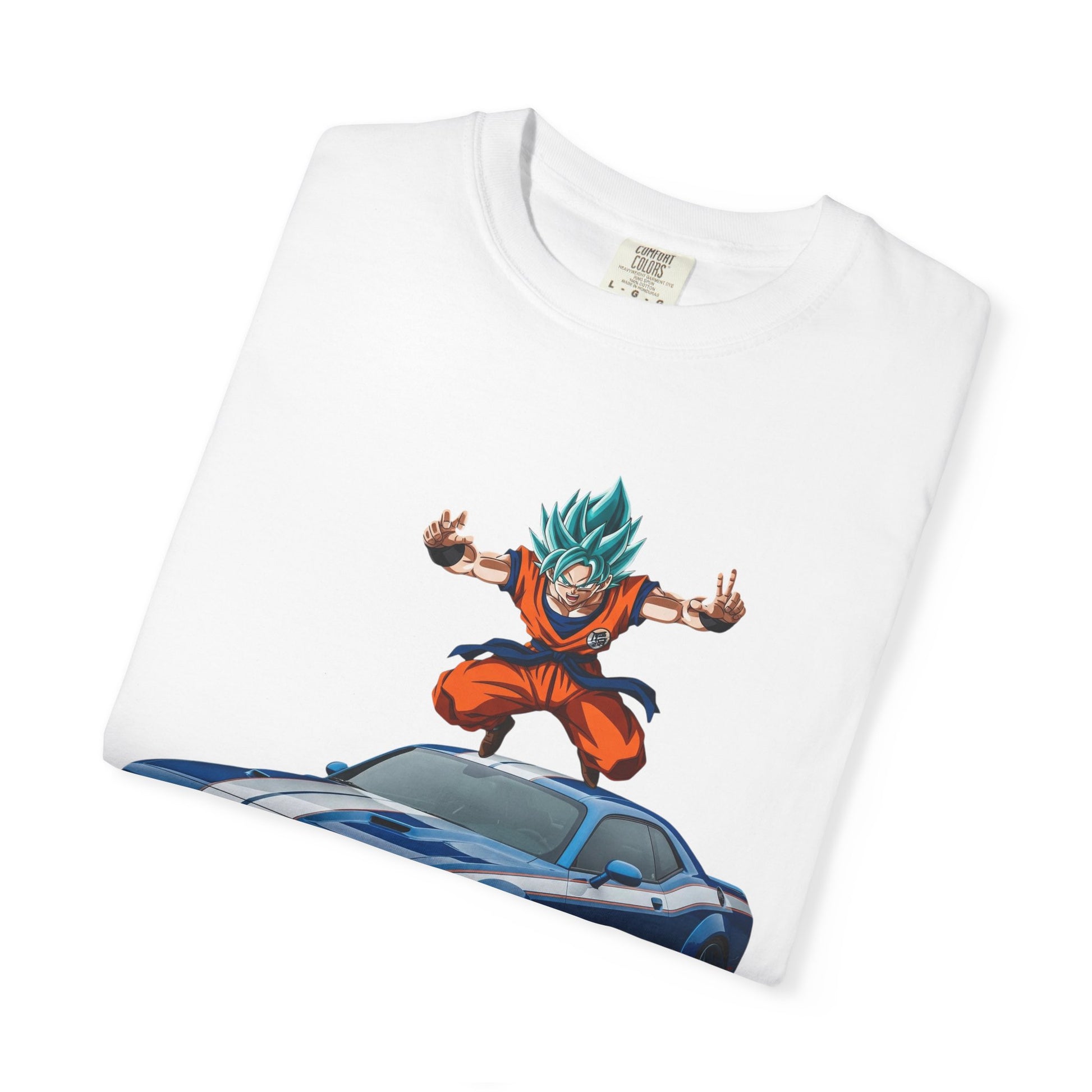 Dragon Ball Z Super Saiyan T-Shirt, Unisex Graphic Tee, Anime Fan Gift, Car Enthusiast Apparel, Casual Wear, Birthday Surprise