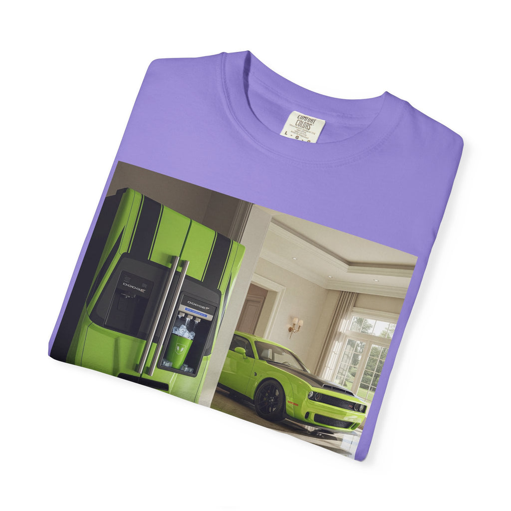 Green Supercar Photo T-Shirt — Luxury Sports Car Graphic Tee