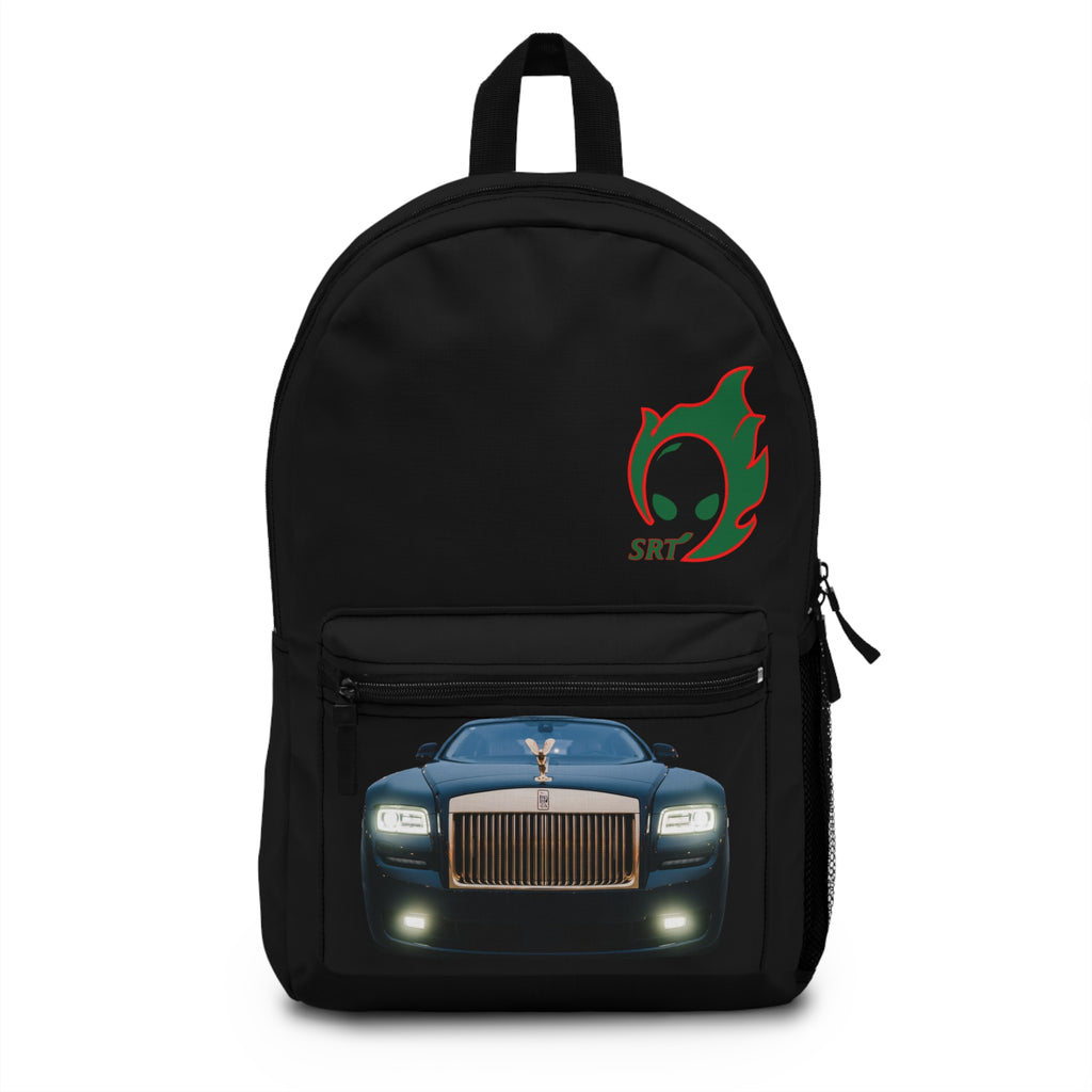 Stylish SRT Alien Car Backpack | Perfect for School, Travel, Gifts, and Everyday Use