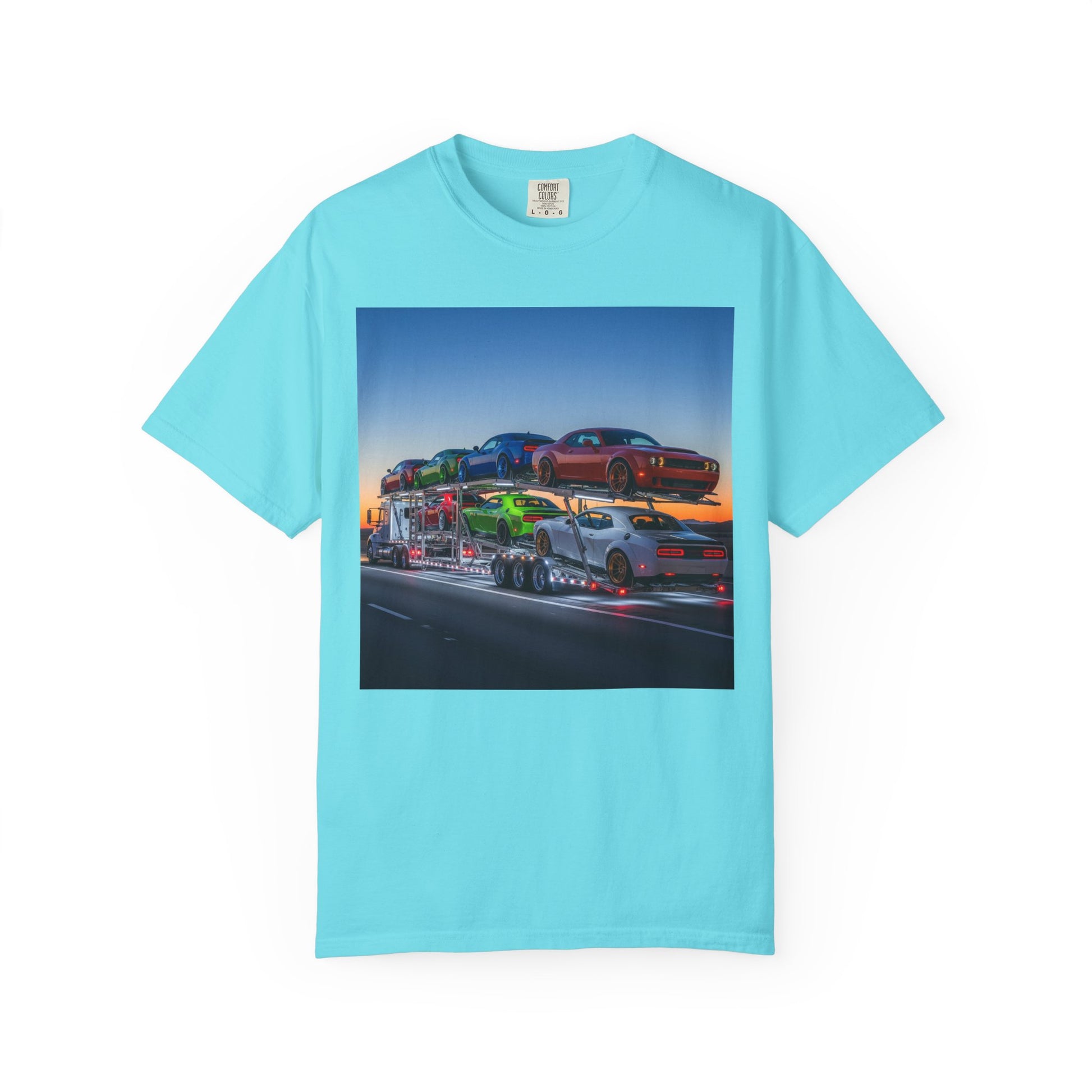 Vintage Car Transport Unisex T-shirt, Retro Car Lover Gift, Automotive Graphic Tee, Car Enthusiast Apparel, Nostalgic Summer Wear