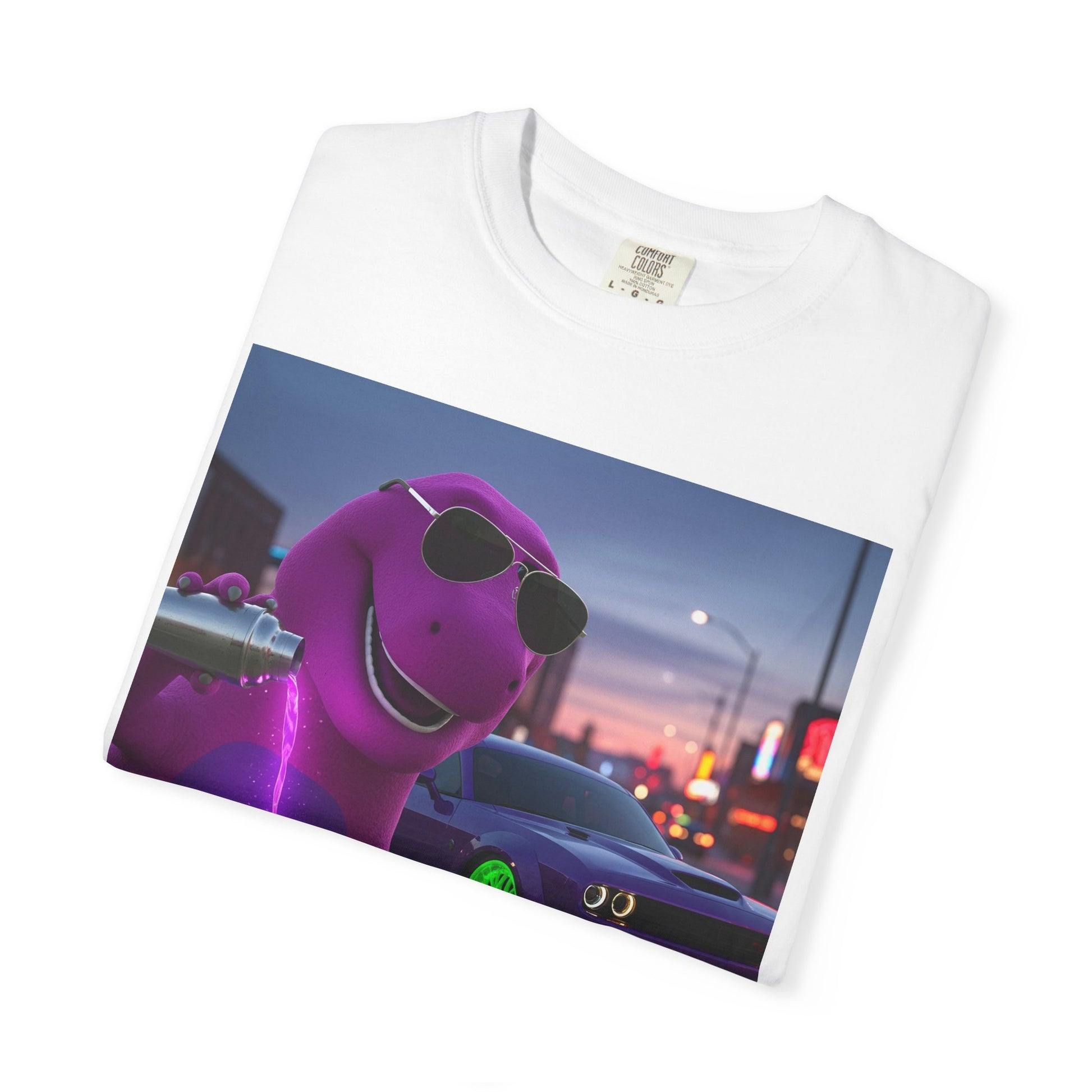 Chill Vibes Unisex T-Shirt - Fun Dinosaur Graphic Tee, Casual Streetwear, Funny Gift, Festive Party, Trendy Summer Style